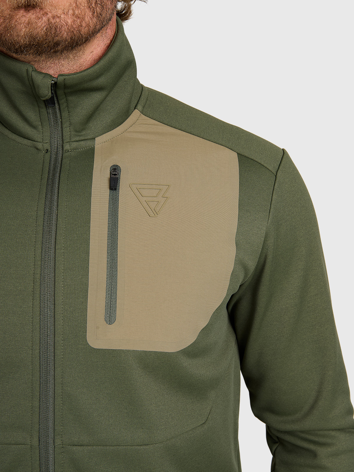 Amatti Men Snow Fleece | Deep Green