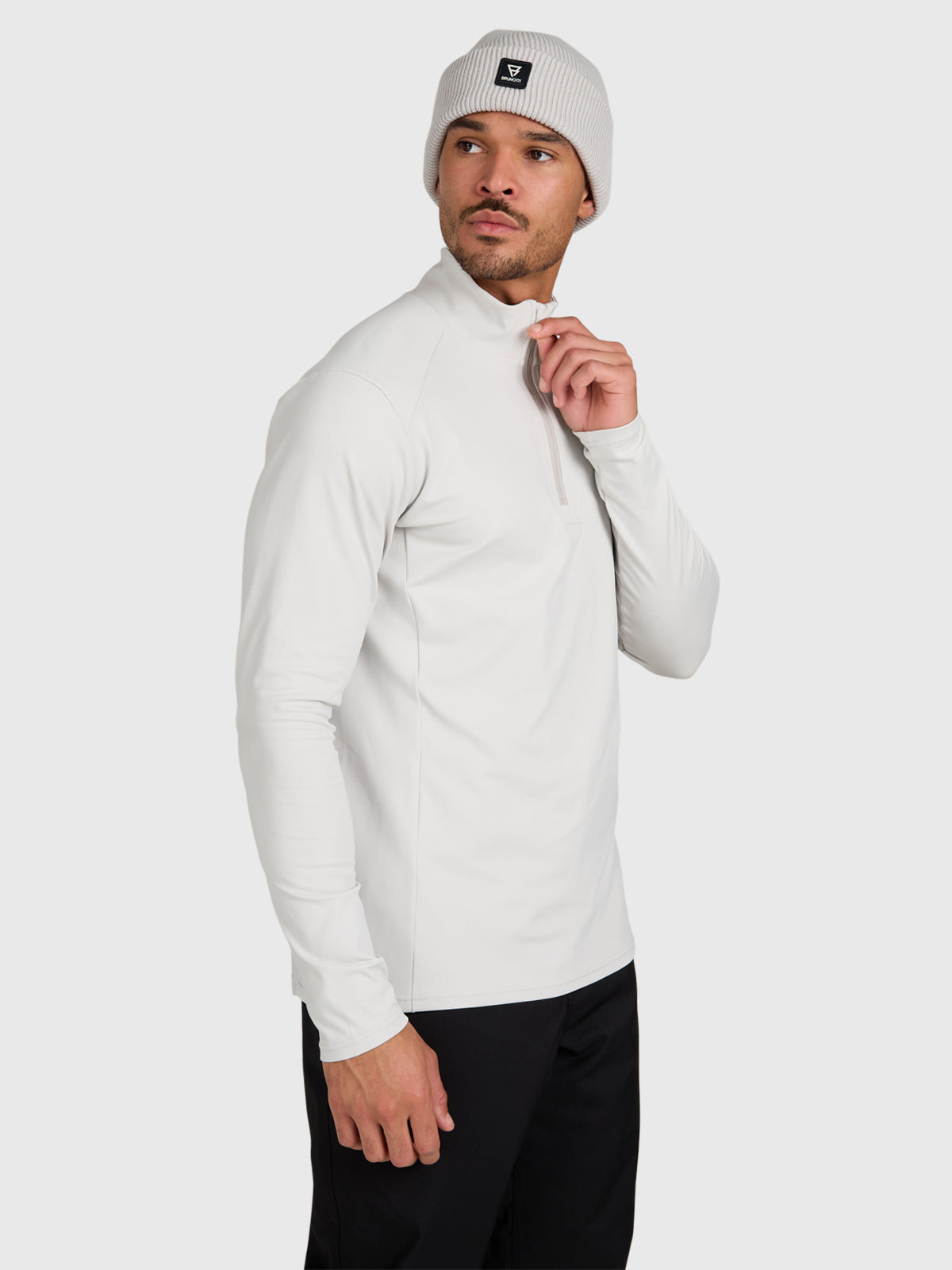 Mano Men Snow Fleece | Soft Grey