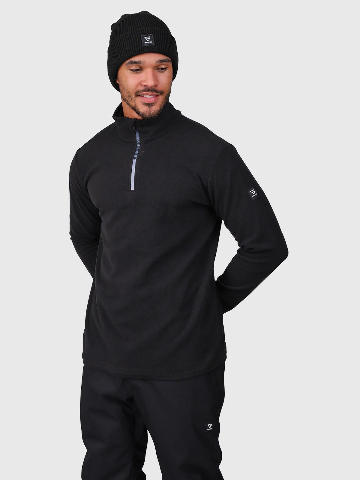 Tenno Men Snow Fleece | Black