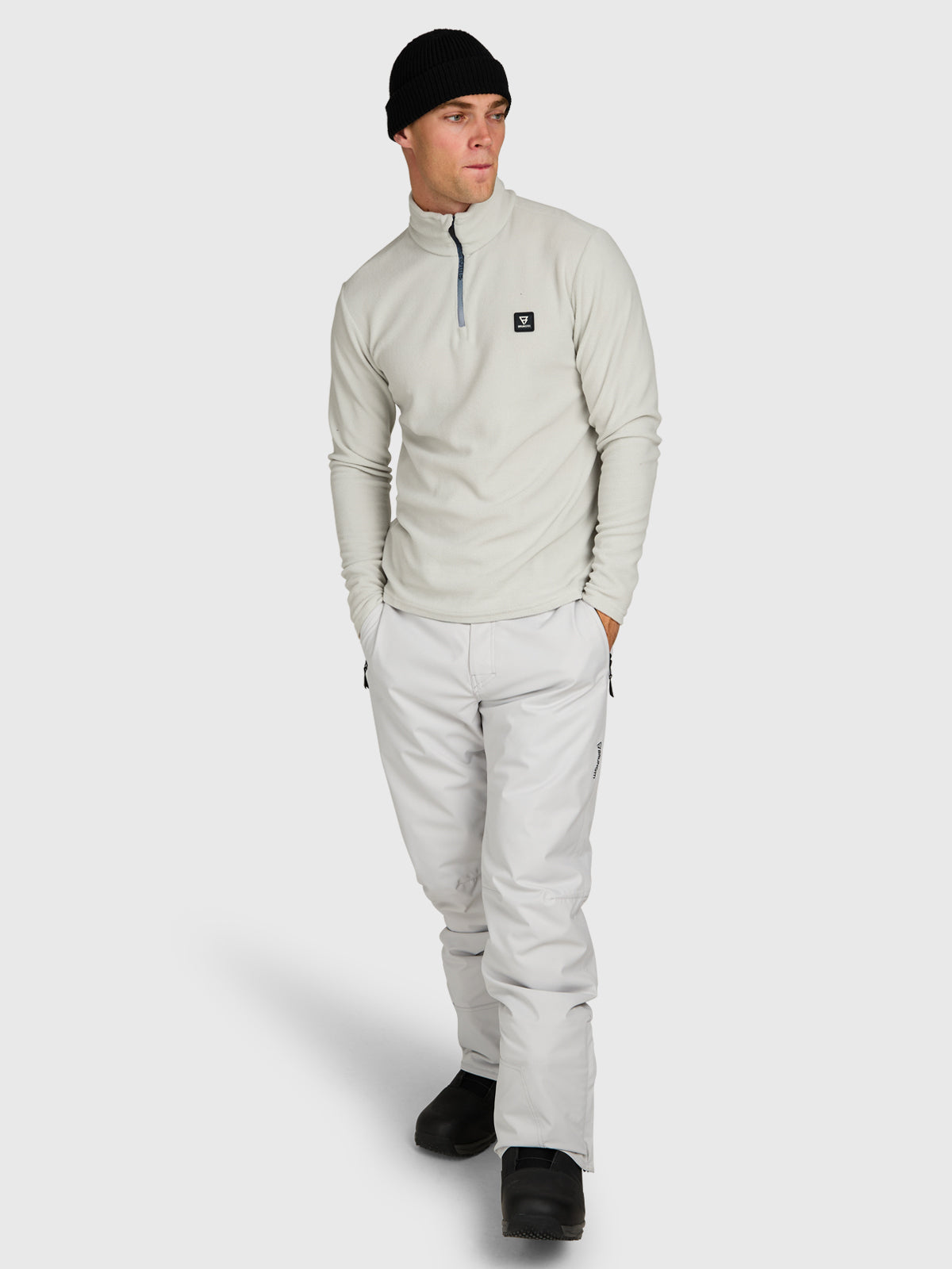 Lenno-R Men Fleece | Soft Grey