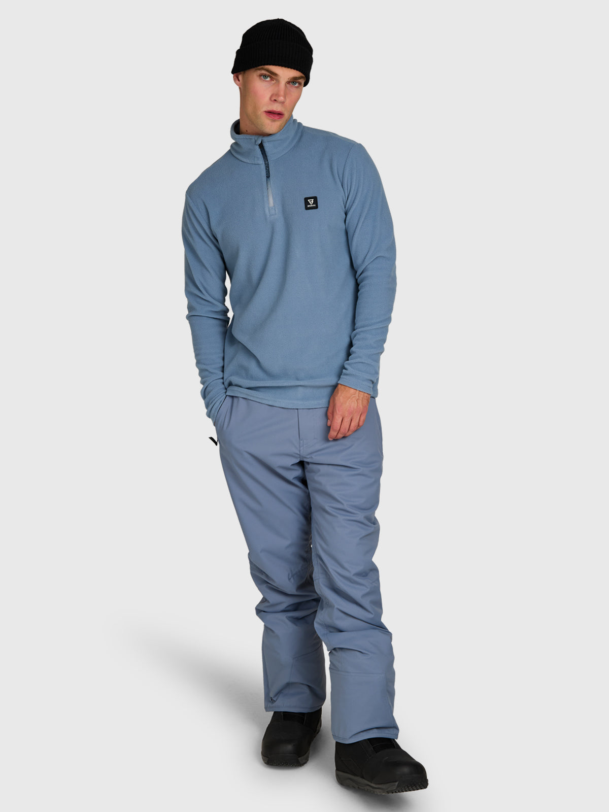 Lenno-R Men Fleece | Flint Stone