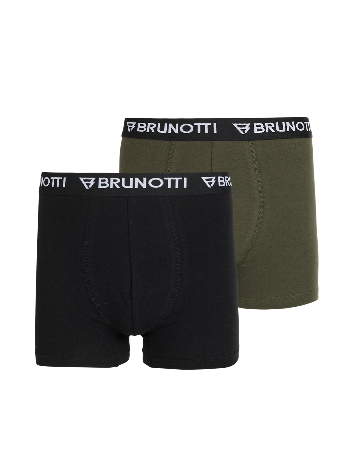 Undy 2-Pack Boxershorts Men | Black / Green