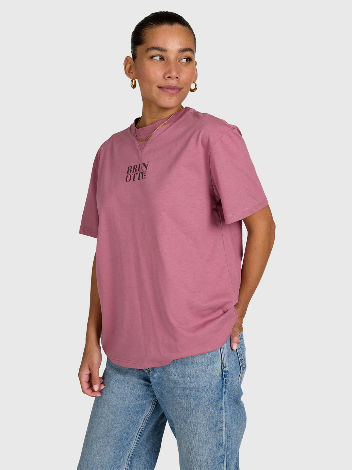 Unessa Women T-Shirt | Wistful Mauve