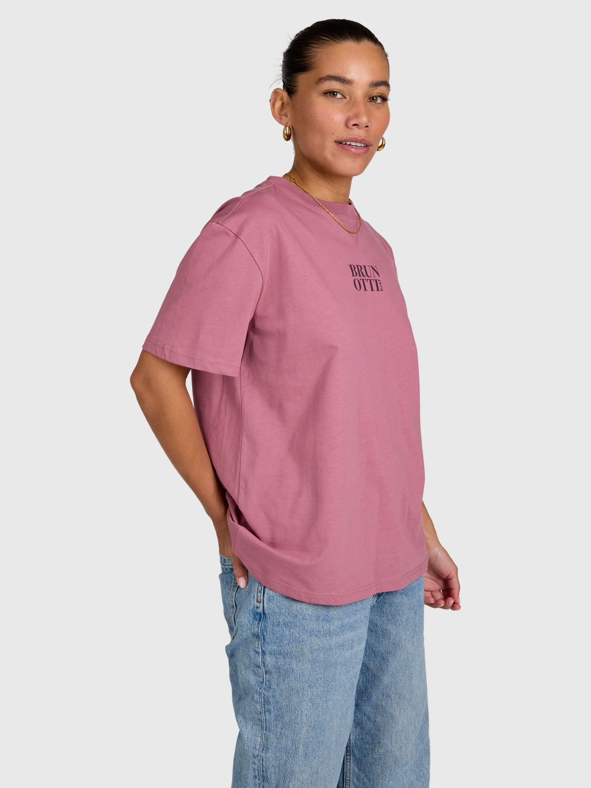 Unessa Women T-Shirt | Wistful Mauve