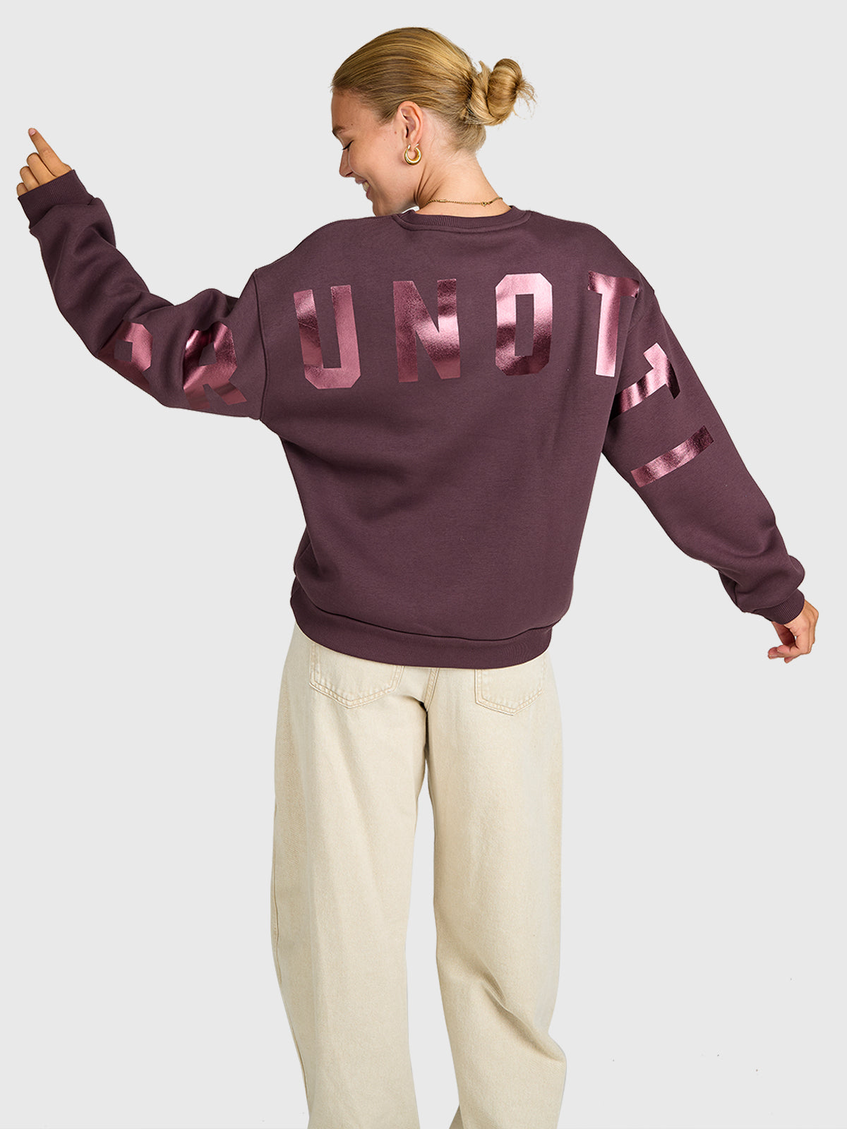 Almy Women Sweater | Raisin