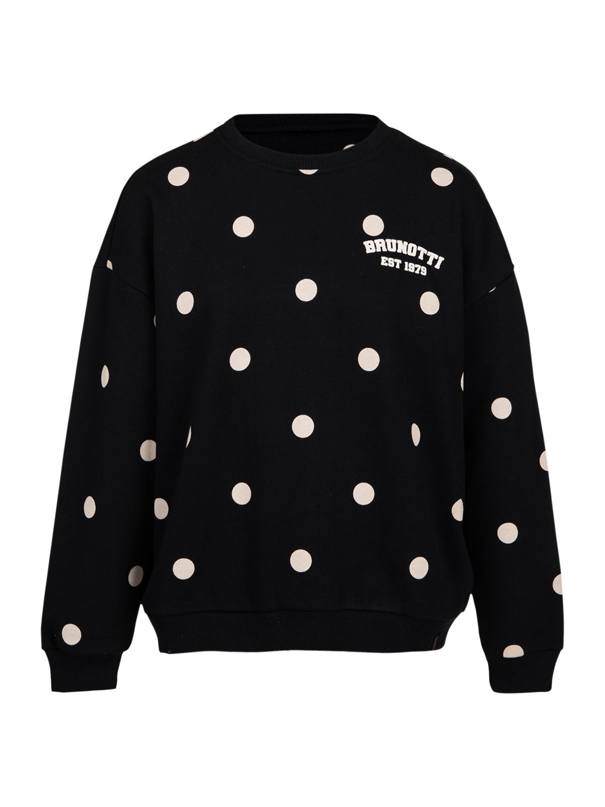 Almira Women Sweater | Polka Dot Snow
