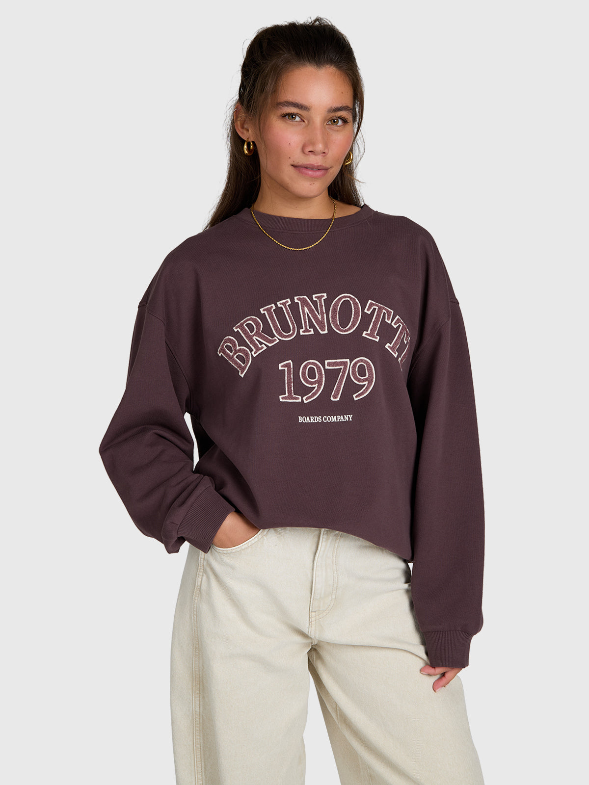 Tamea Women Sweater | Raisin