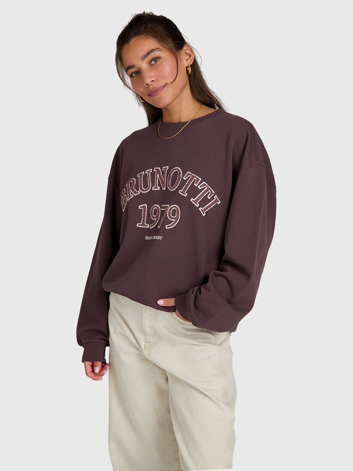 Tamea Women Sweater | Raisin