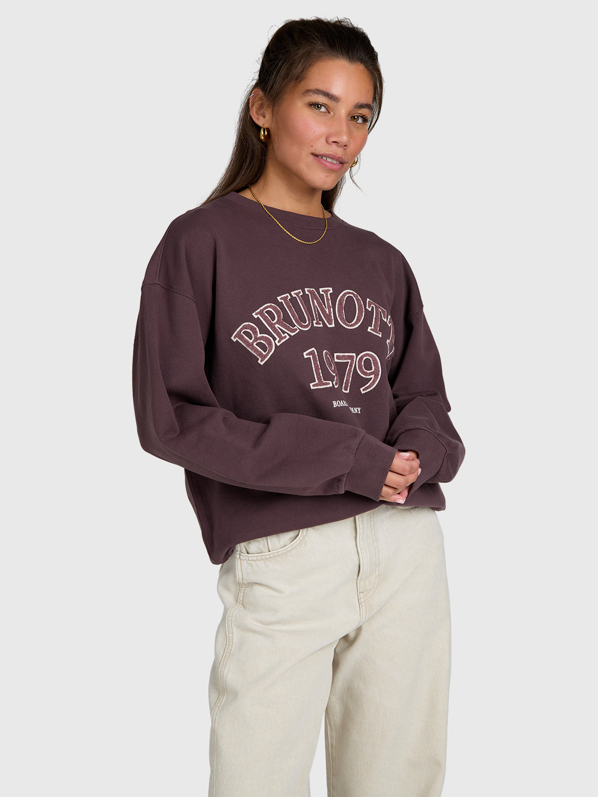 Tamea Women Sweater | Raisin