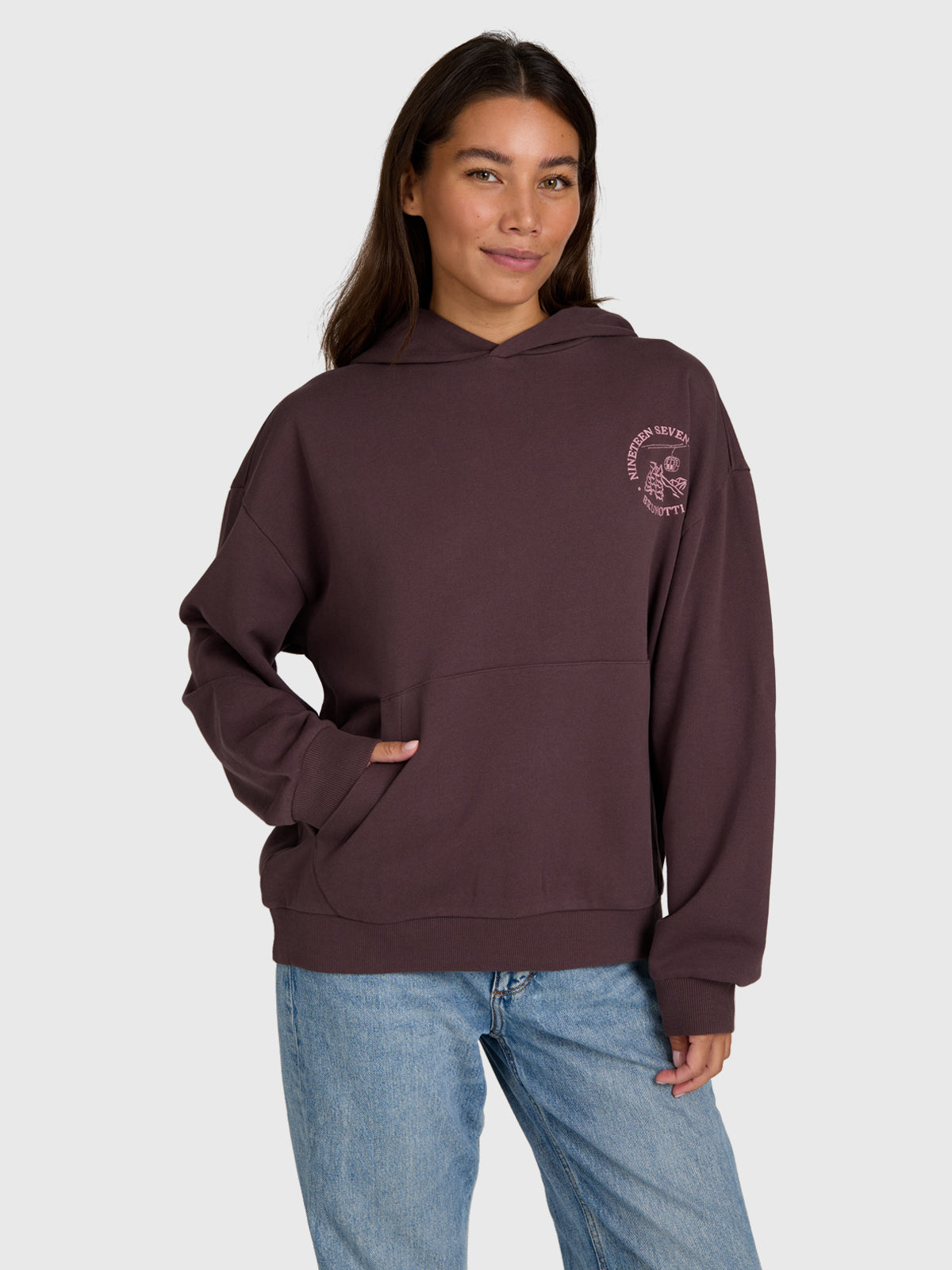 Sita Women Hoodie | Raisin