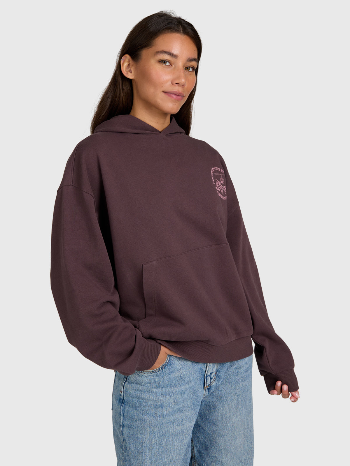 Sita Women Hoodie | Raisin