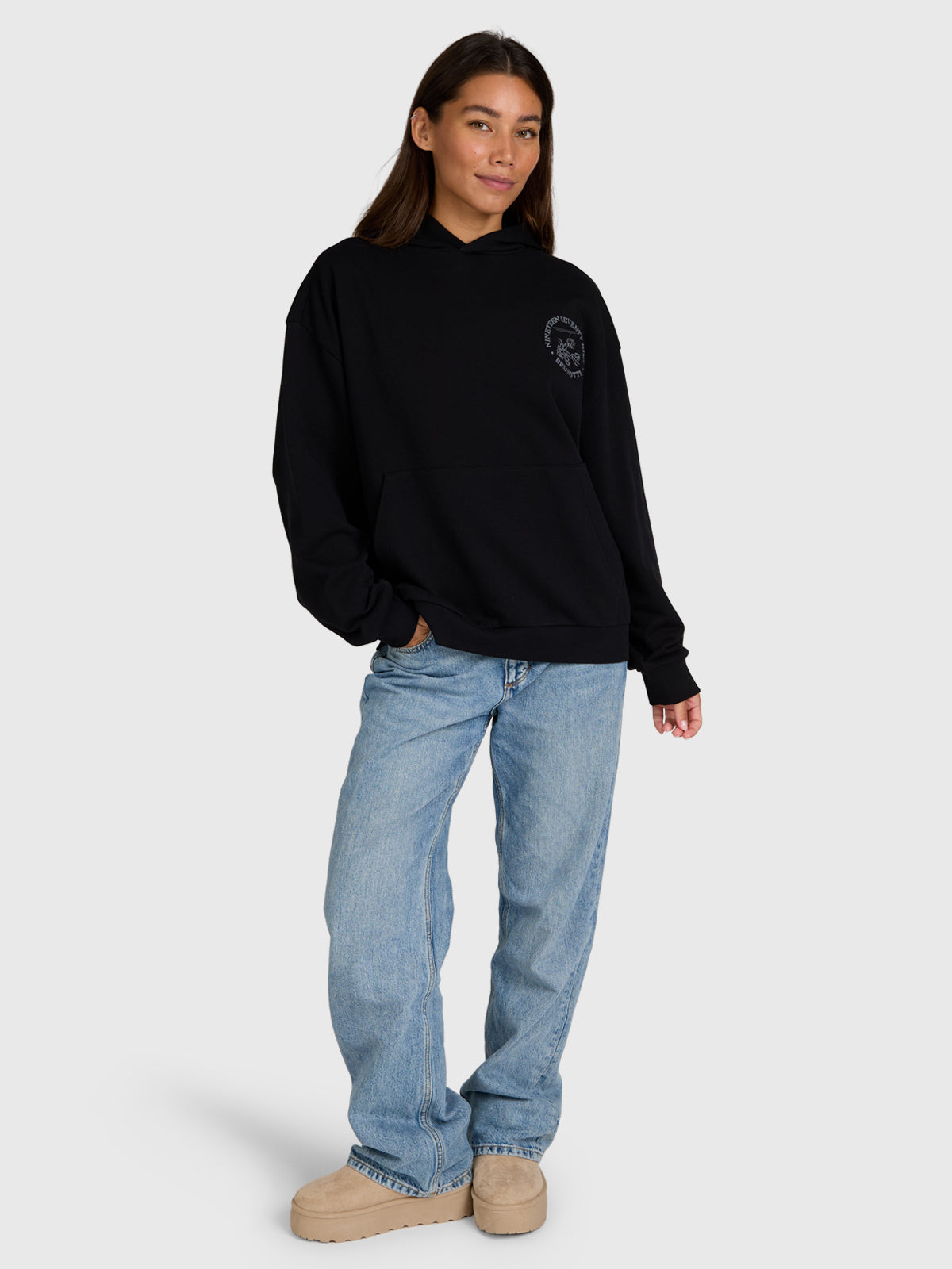 Sita Women Hoodie | Black
