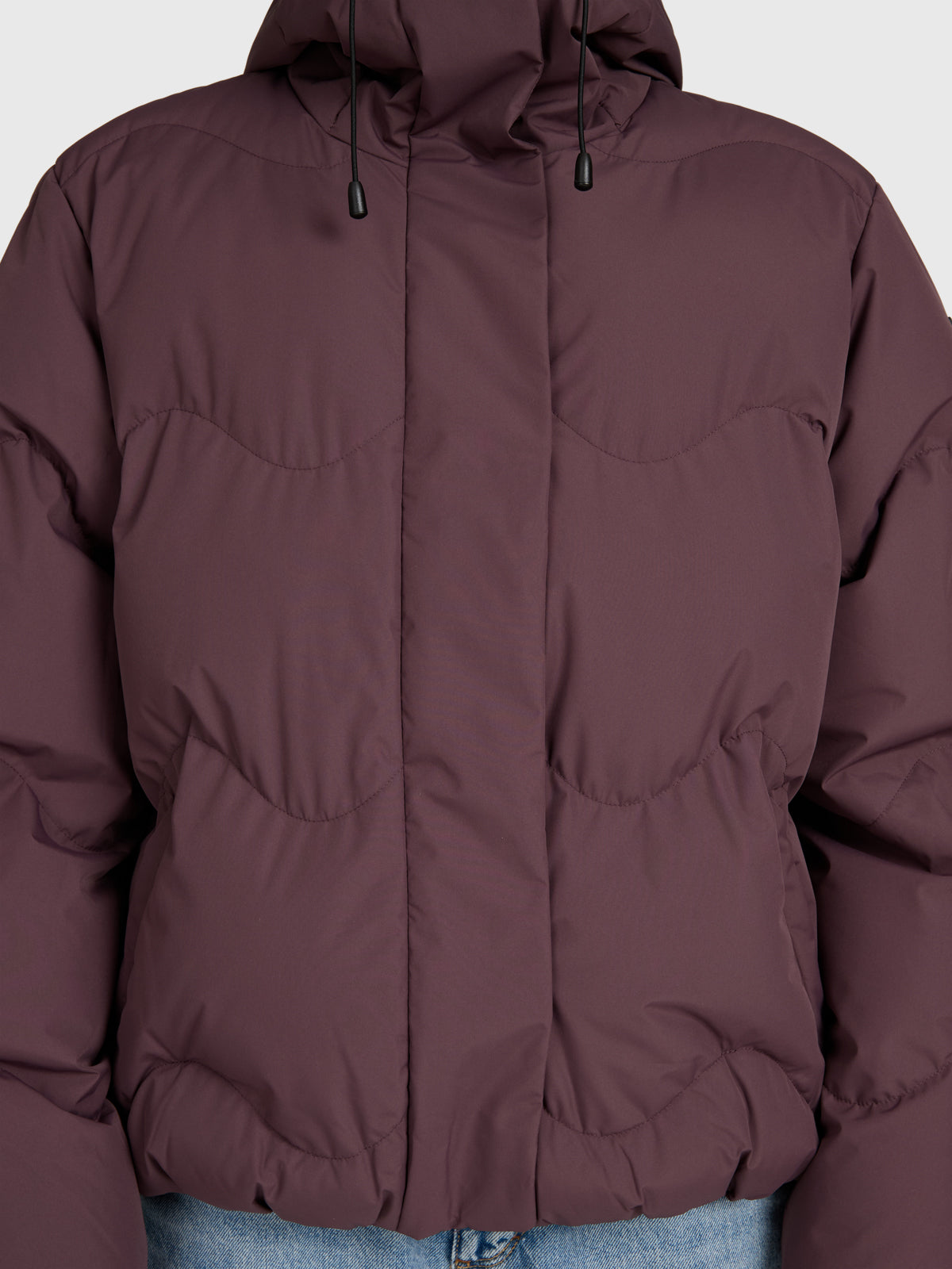 Wave Women Jacket | Raisin
