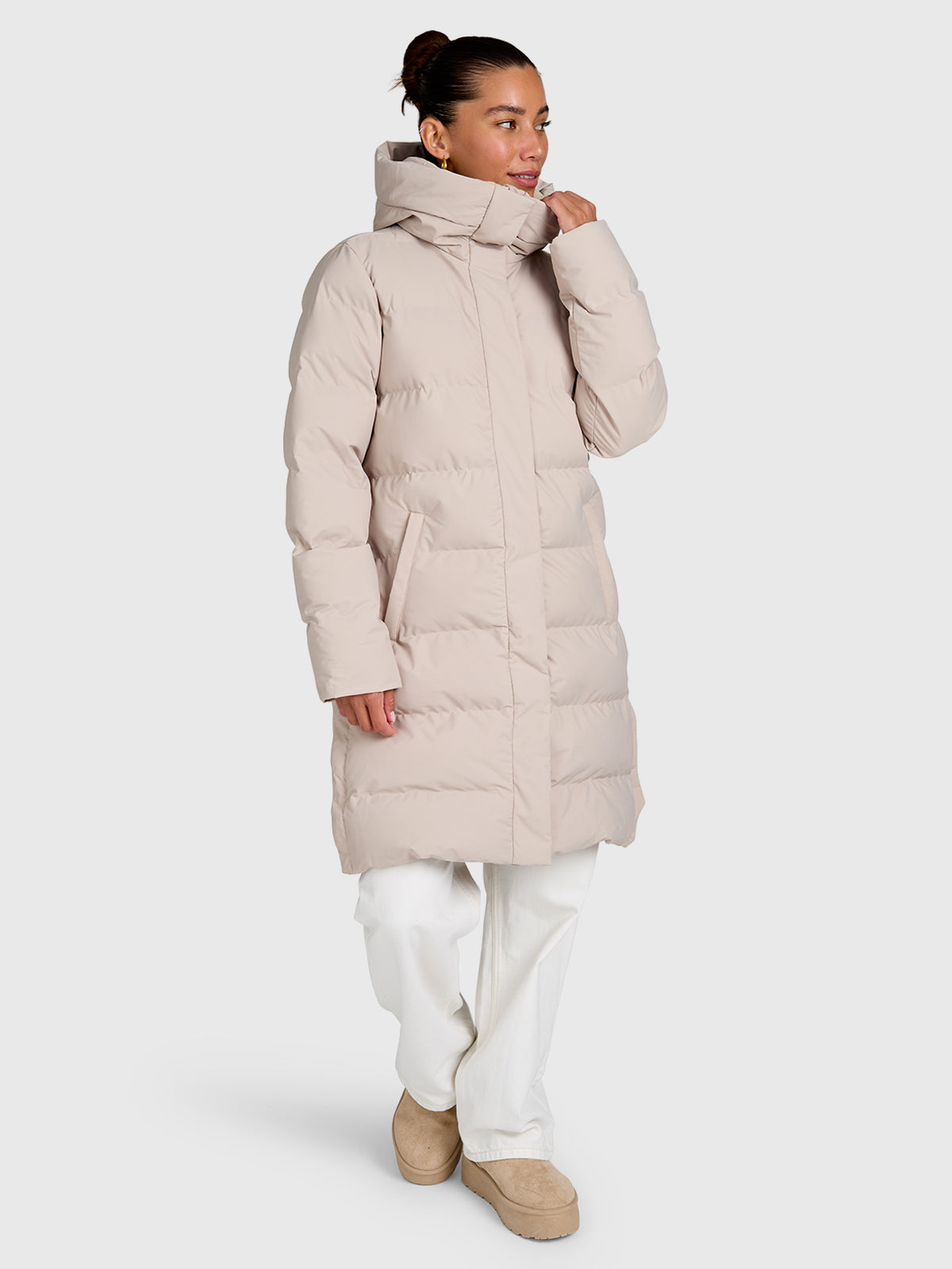 Madox Women Jacket | Simply Taupe
