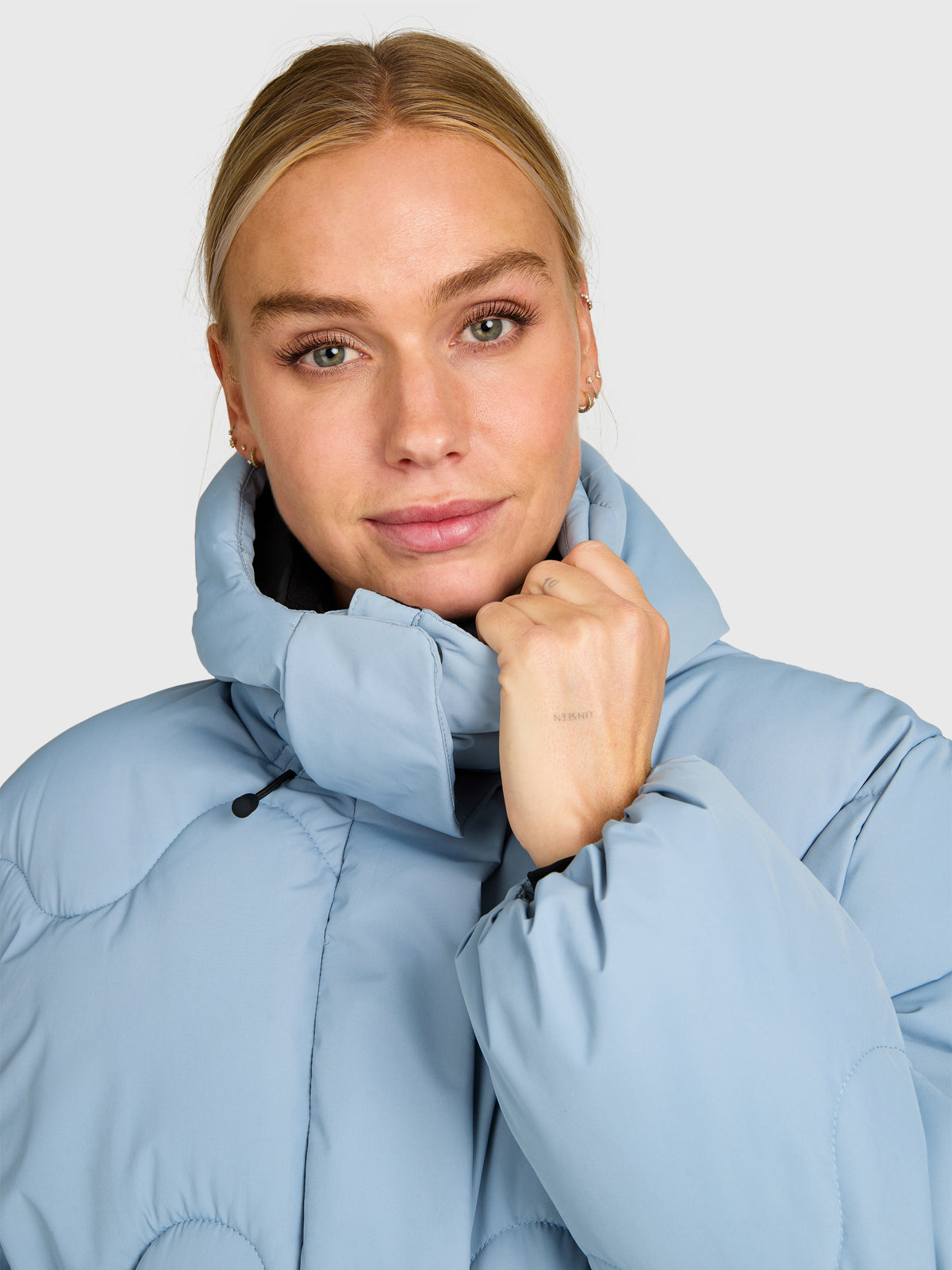 Ides Women Snow Jacket | Pale Blue
