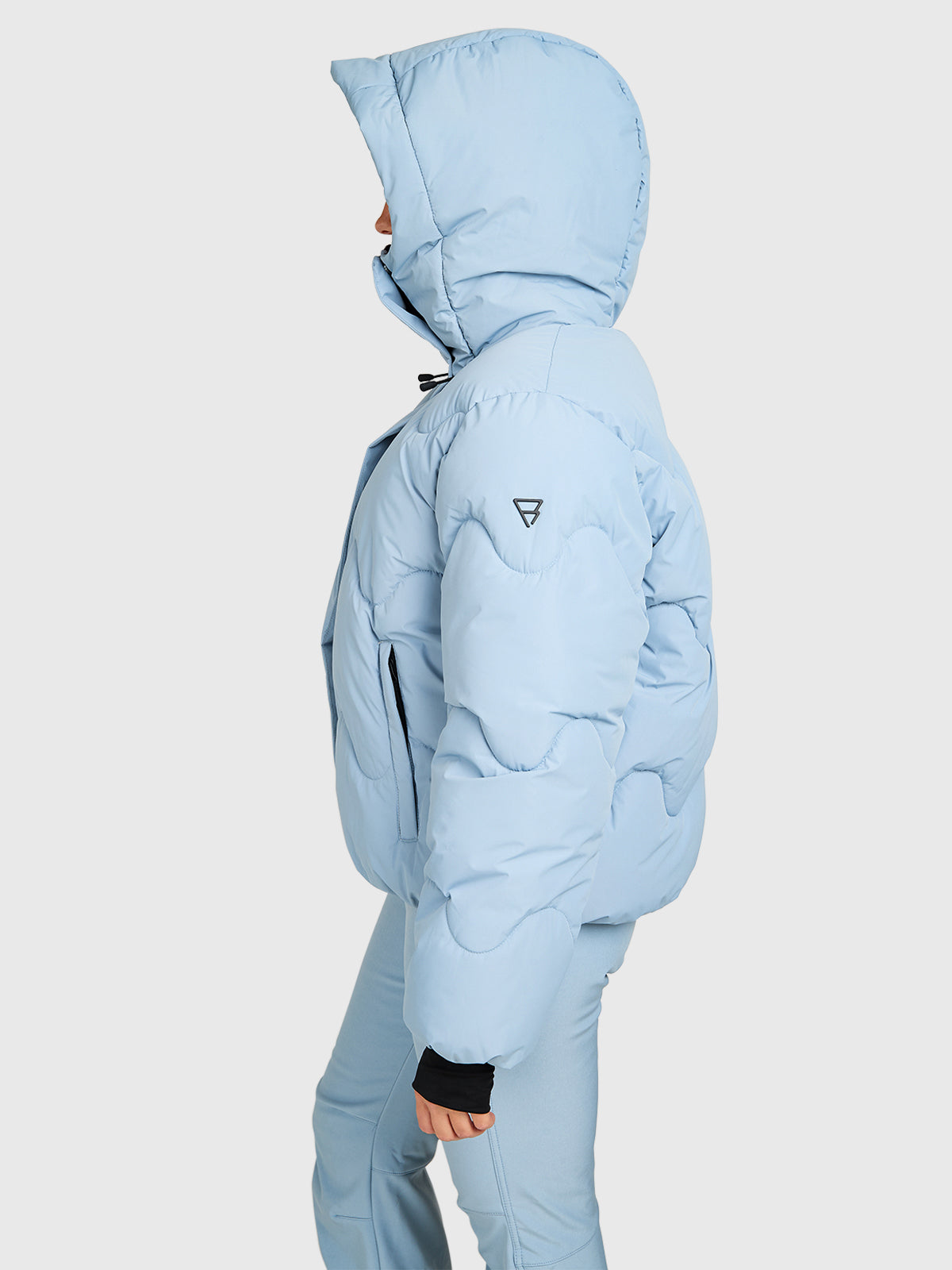 Ides Women Snow Jacket | Pale Blue