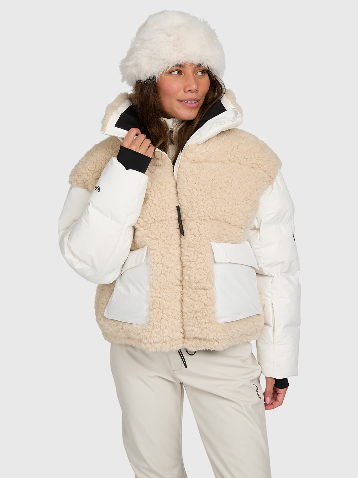 Ilora Women Snow Jacket | Moonbeam