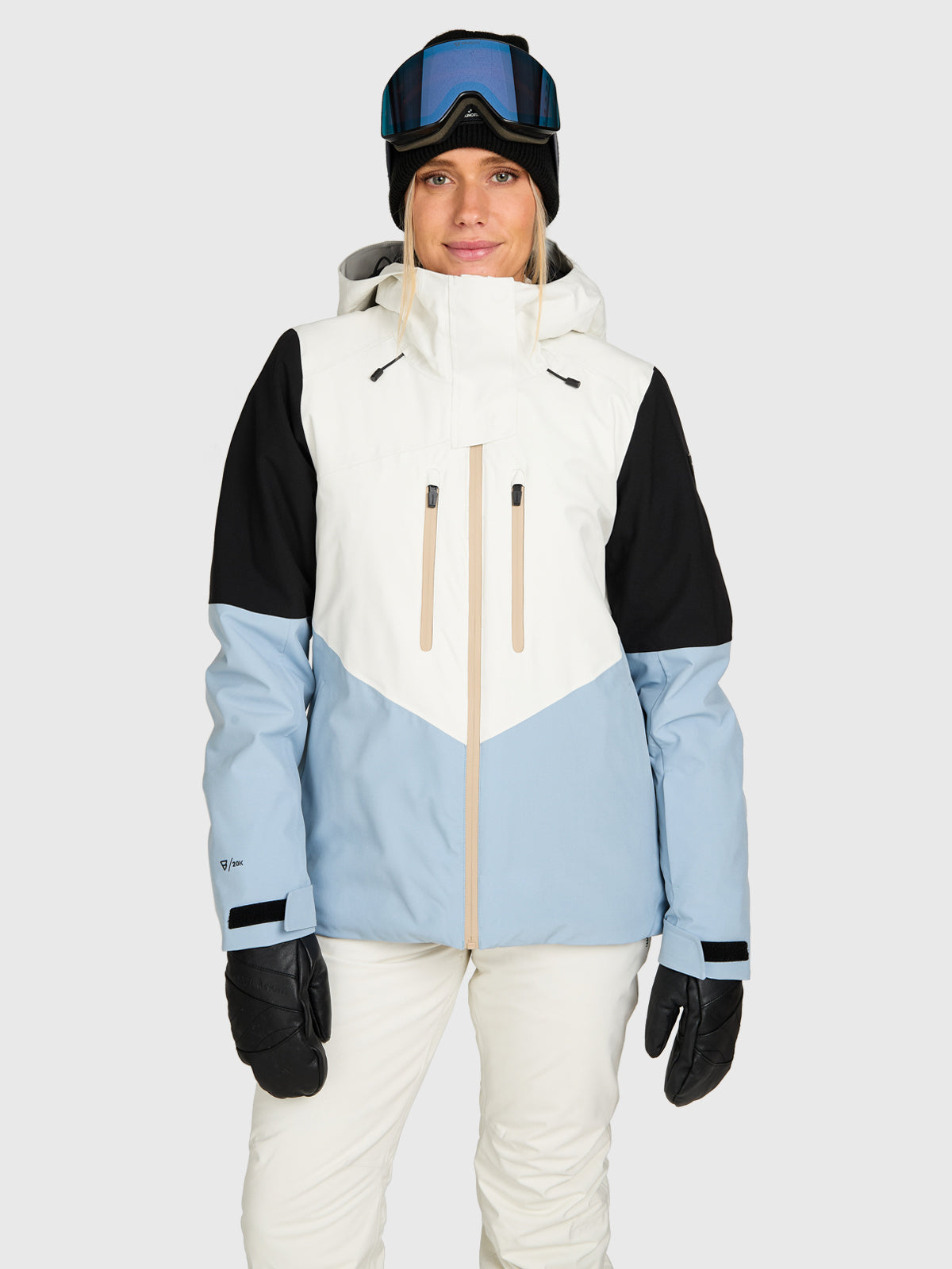 Jamona Women Snow Jacket | Pale Blue