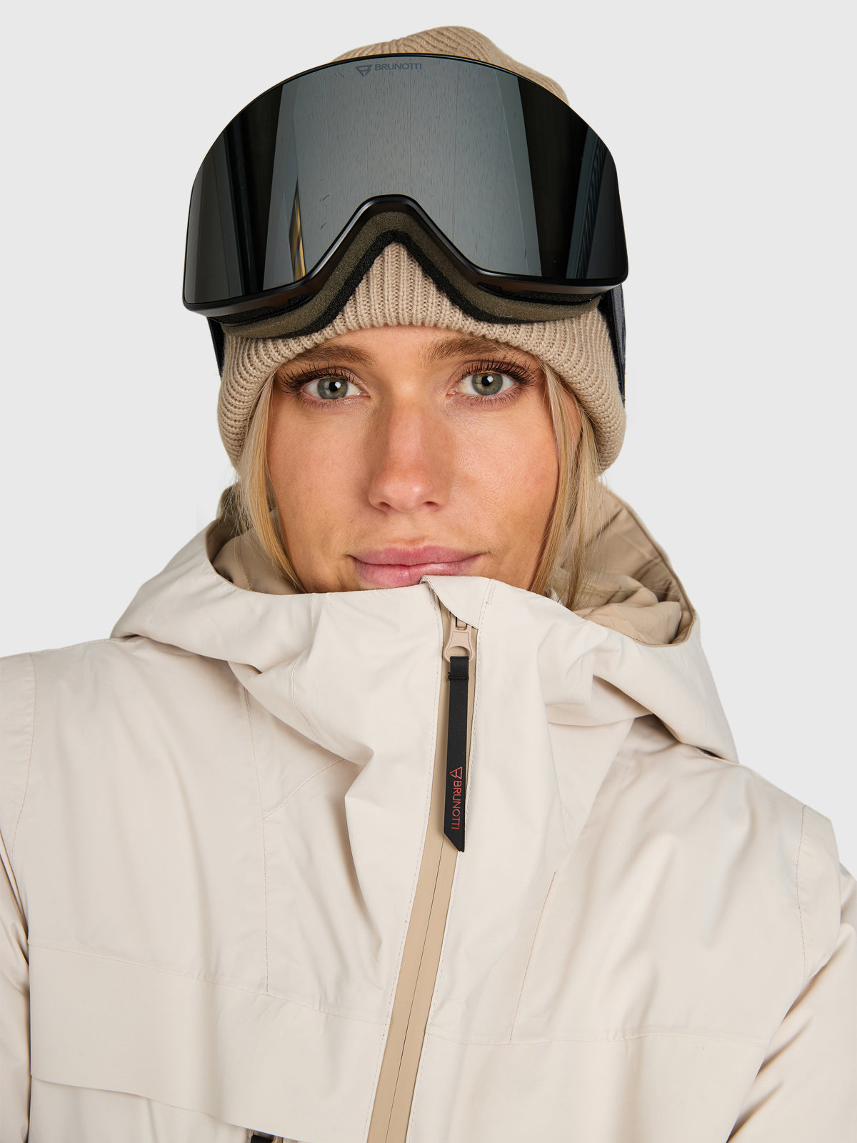 Jarmena Women Snow Jacket | Moonbeam
