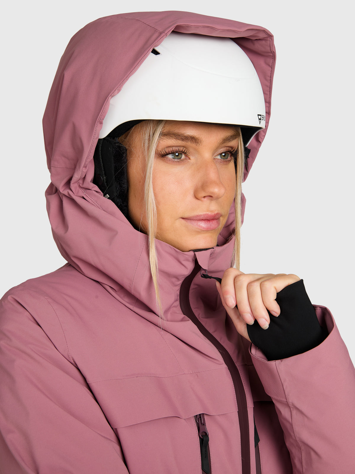 Jarmena Women Snow Jacket | Wistful Mauve