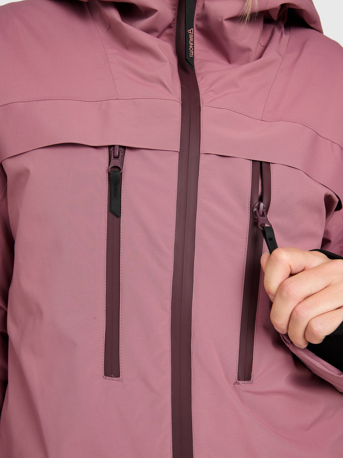 Jarmena Women Snow Jacket | Wistful Mauve