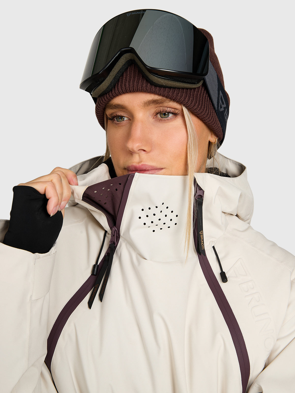 Joy Women Snow Jacket | Simply Taupe