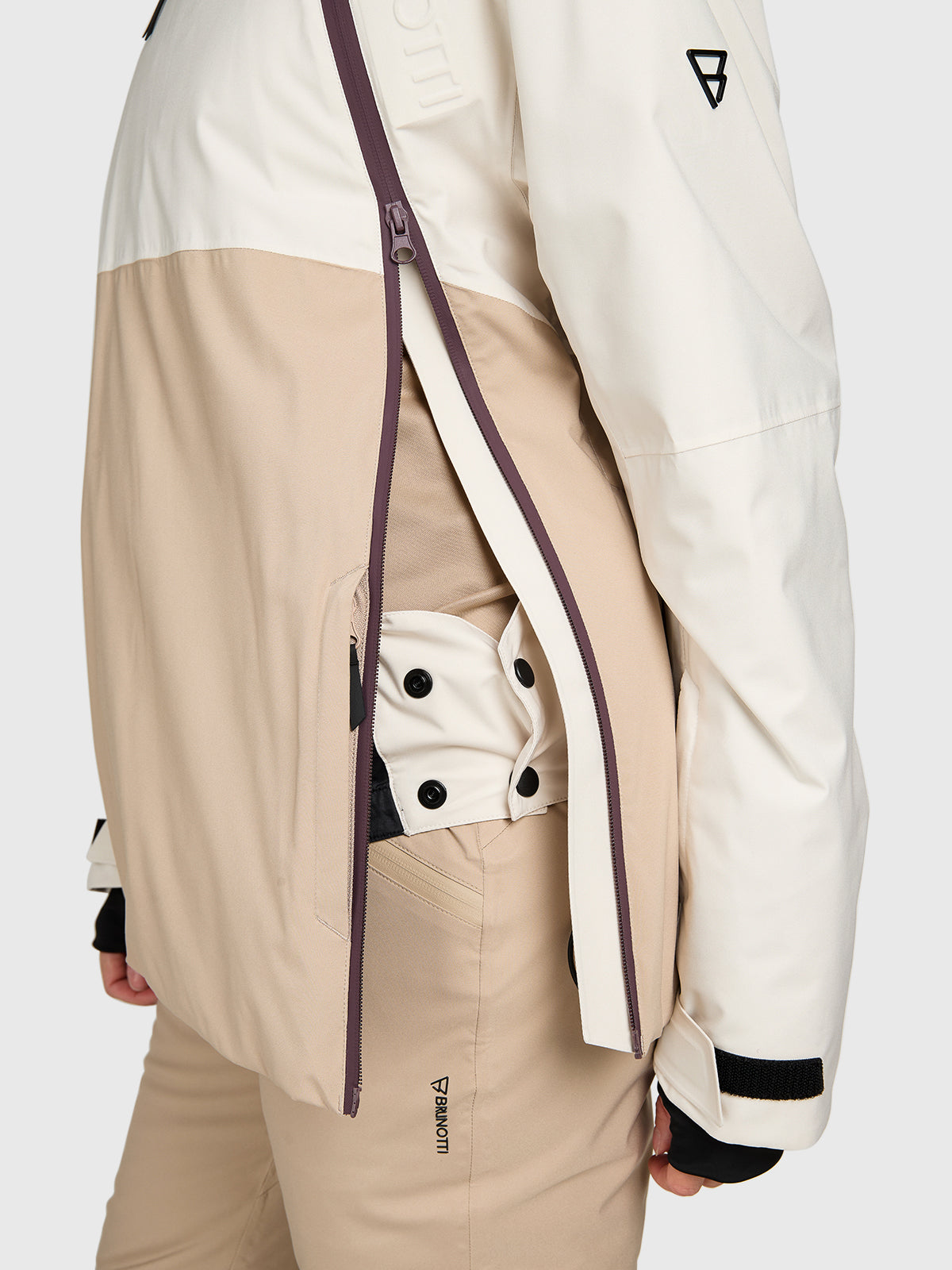 Joy Women Snow Jacket | Simply Taupe