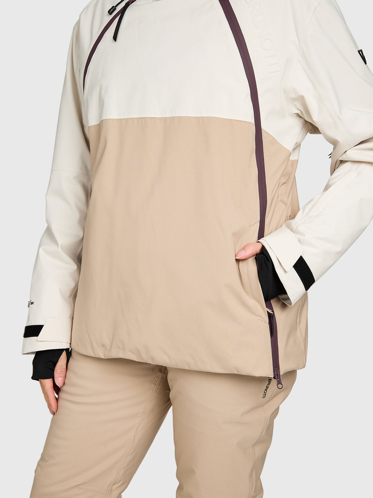 Joy Women Snow Jacket | Simply Taupe