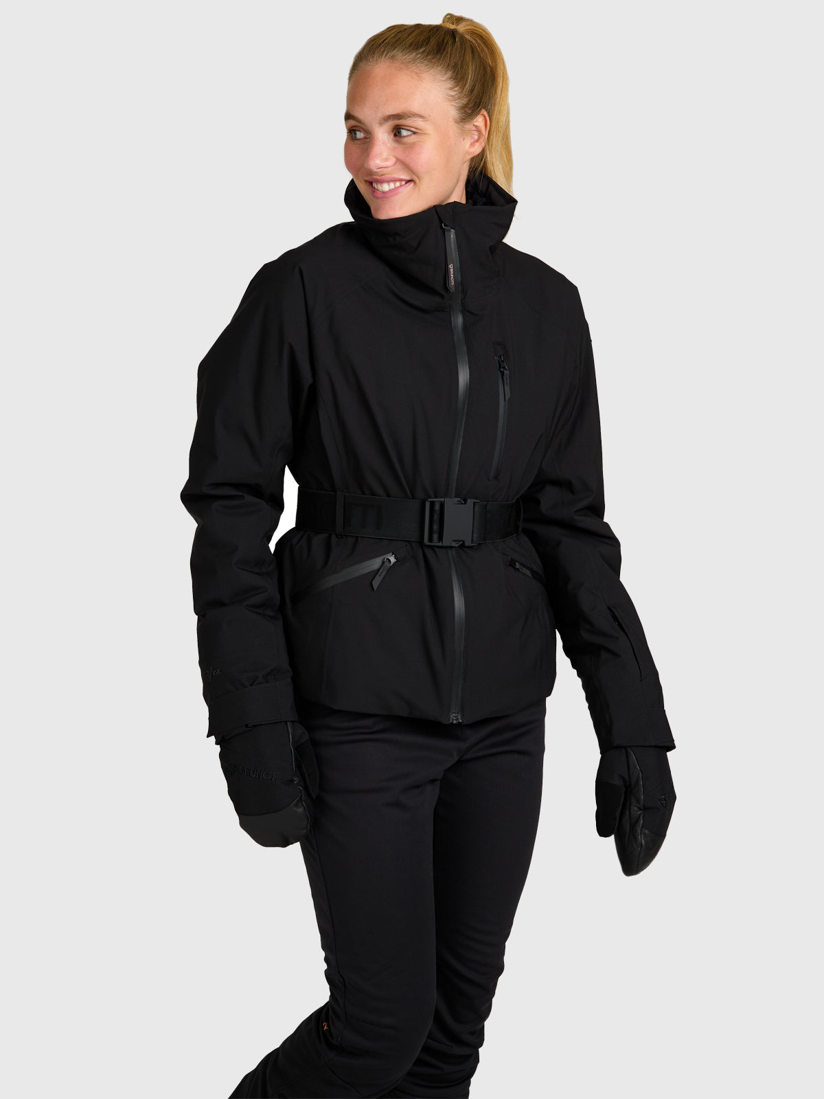 Kelpen Women Snow Jacket | Black