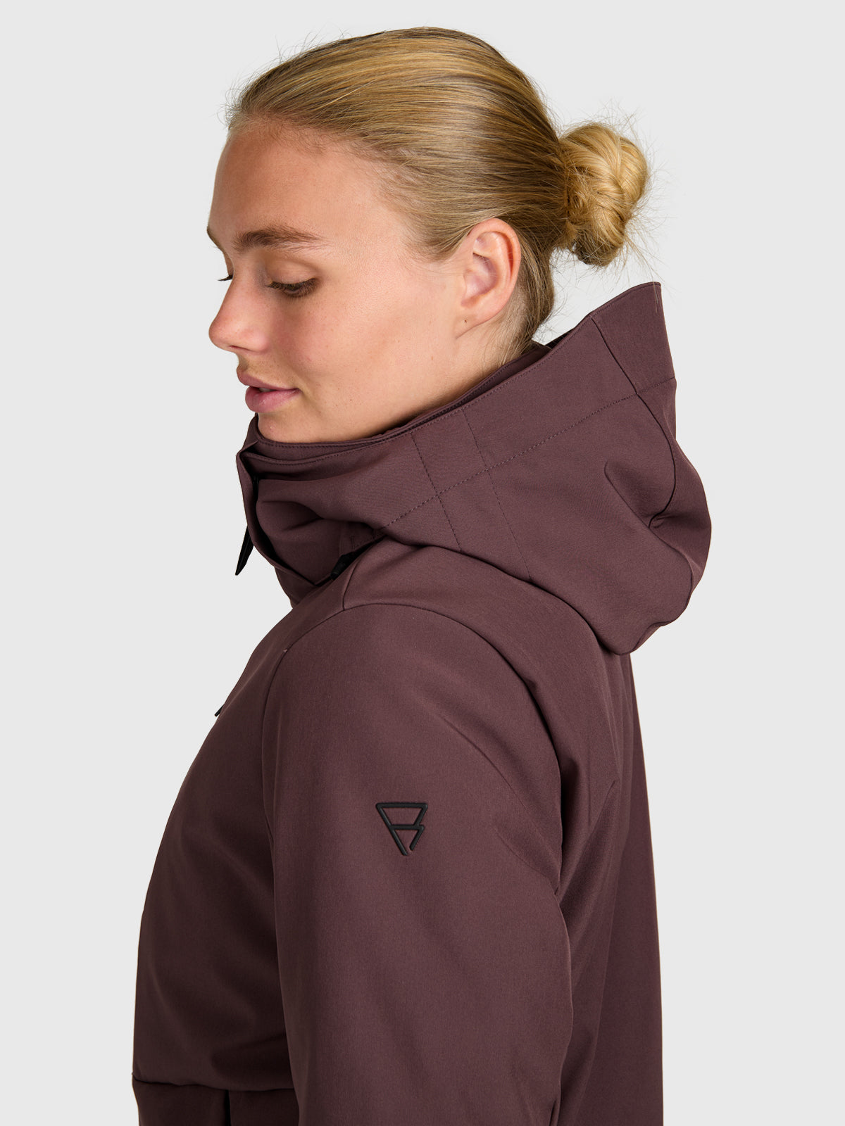 Jana Women Softshell Jacket Snow | Raisin