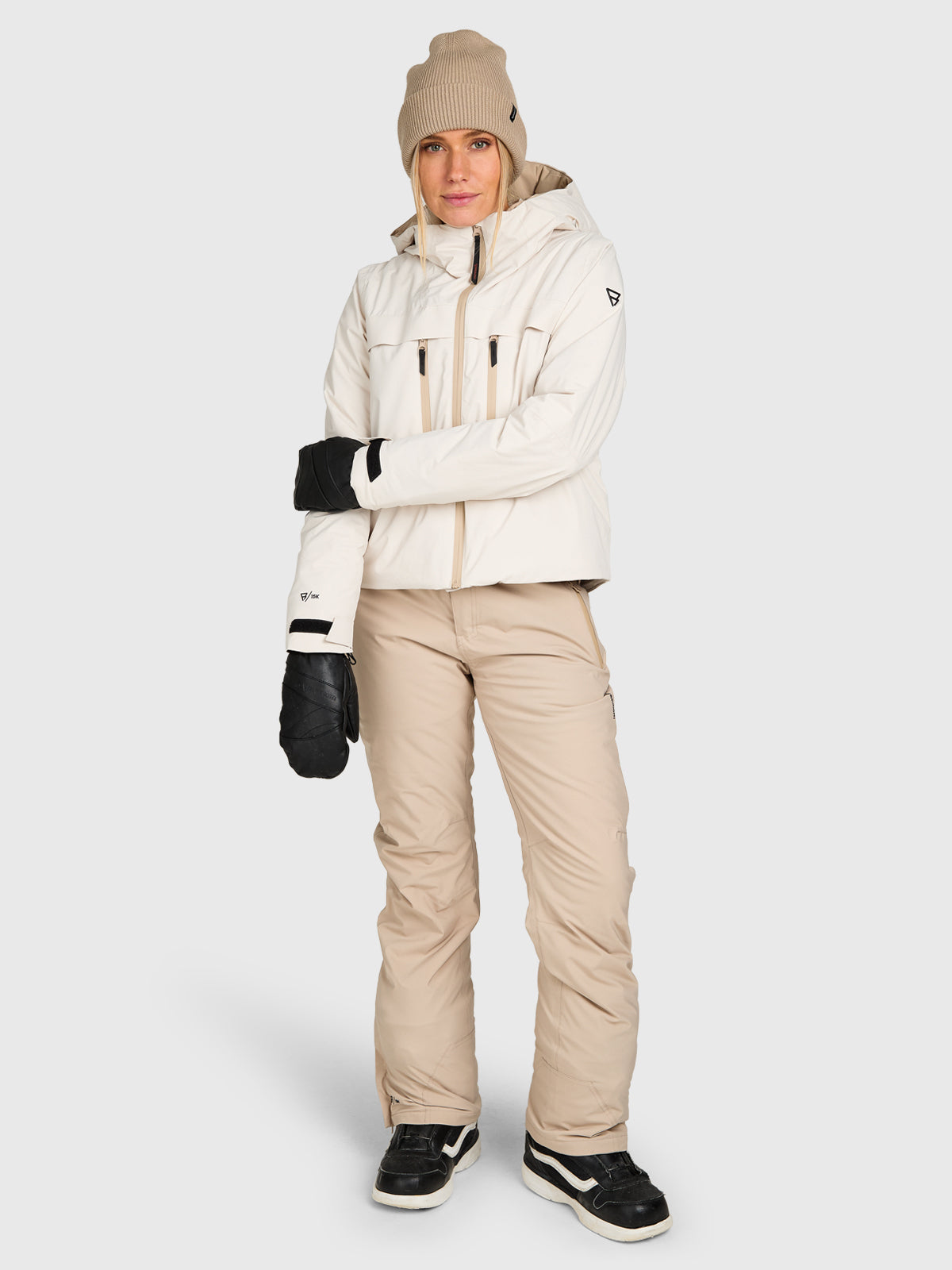 Natau Women Snow Pants | Simply Taupe