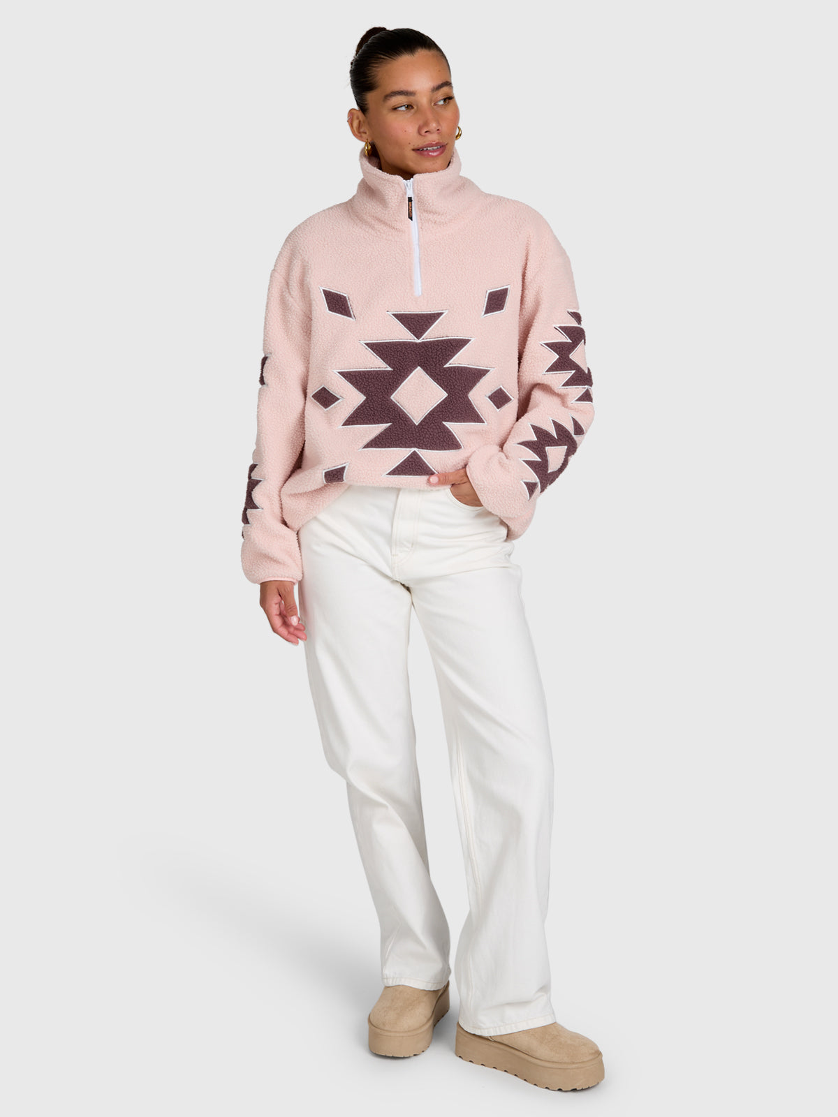 Charley Women Urban Fleece | Sepia Rose
