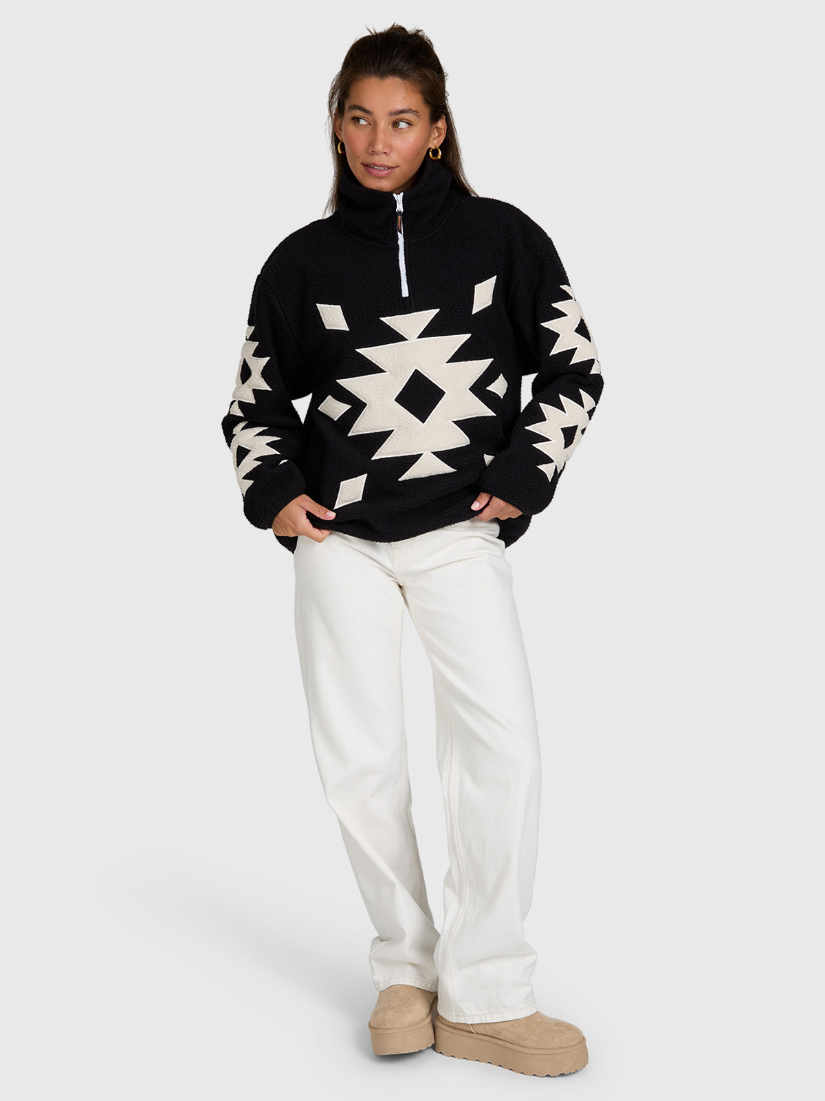 Charley Women Urban Fleece | Black