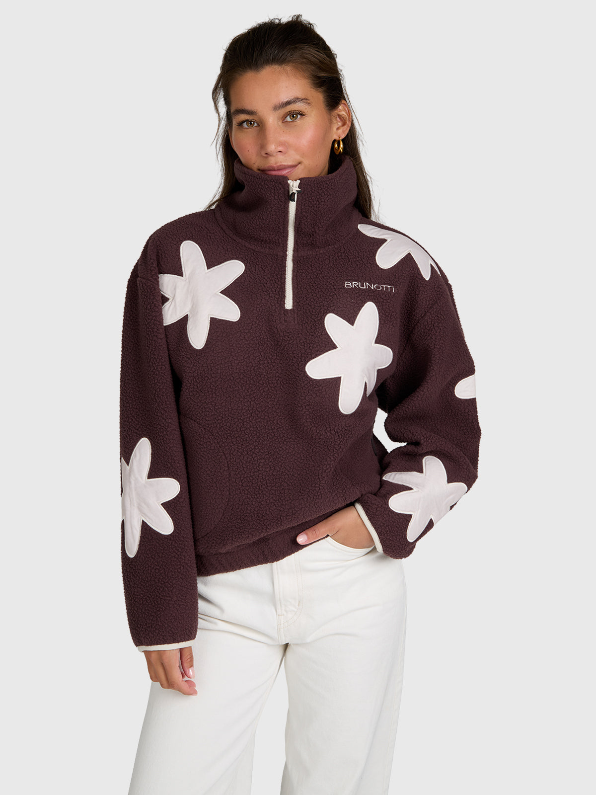 Kirsten Women Urban Fleece | Raisin