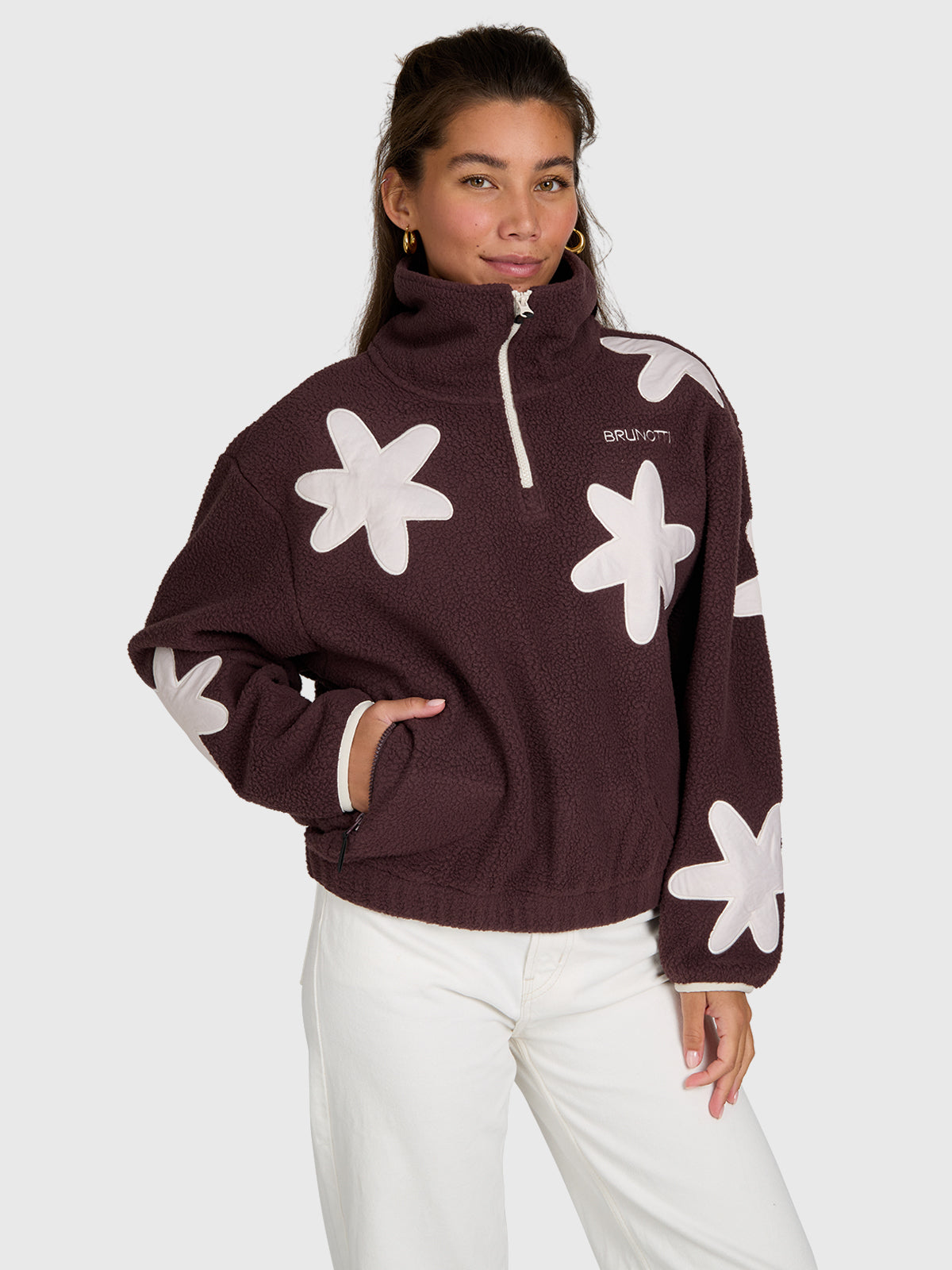 Kirsten Women Urban Fleece | Raisin