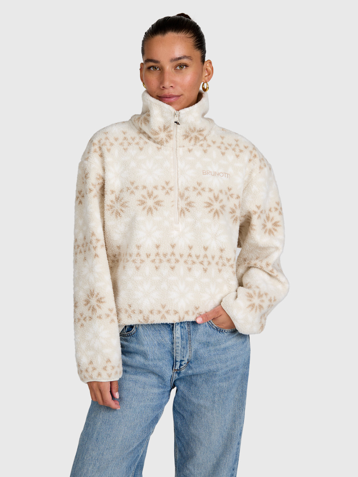Rezan Women Urban Fleece | Moonbeam