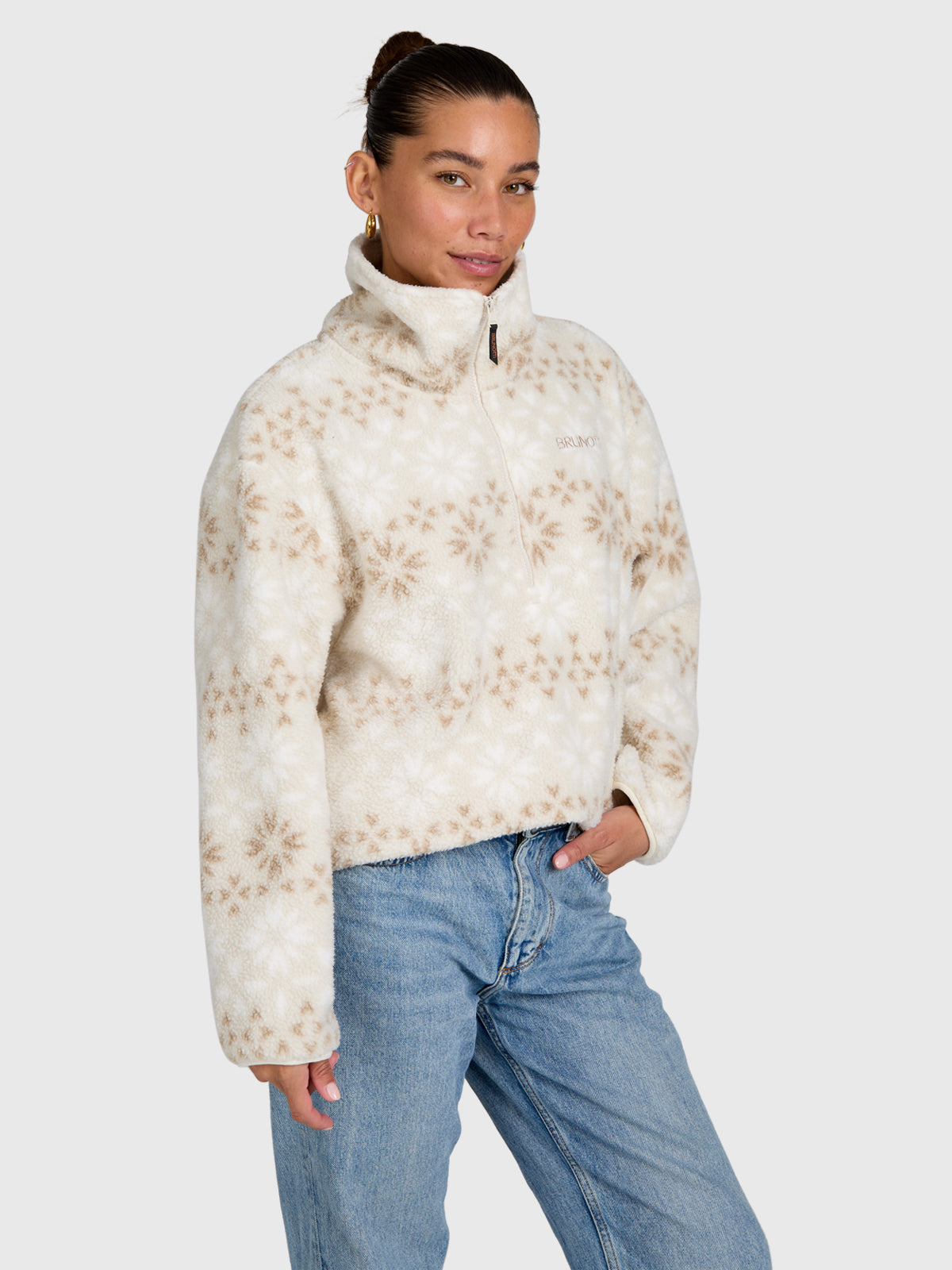 Rezan Women Urban Fleece | Moonbeam