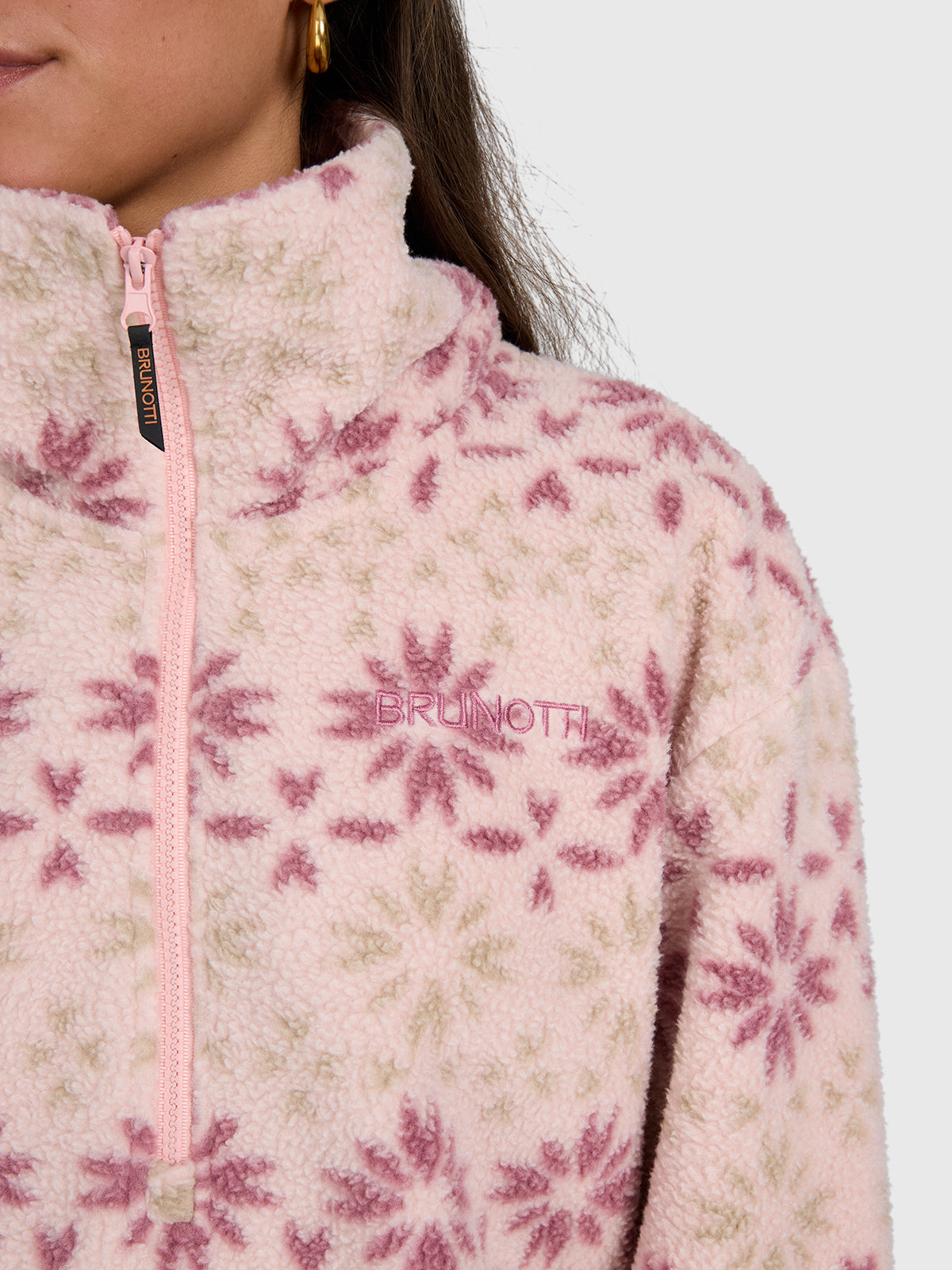 Rezan Women Urban Fleece | Sepia Rose