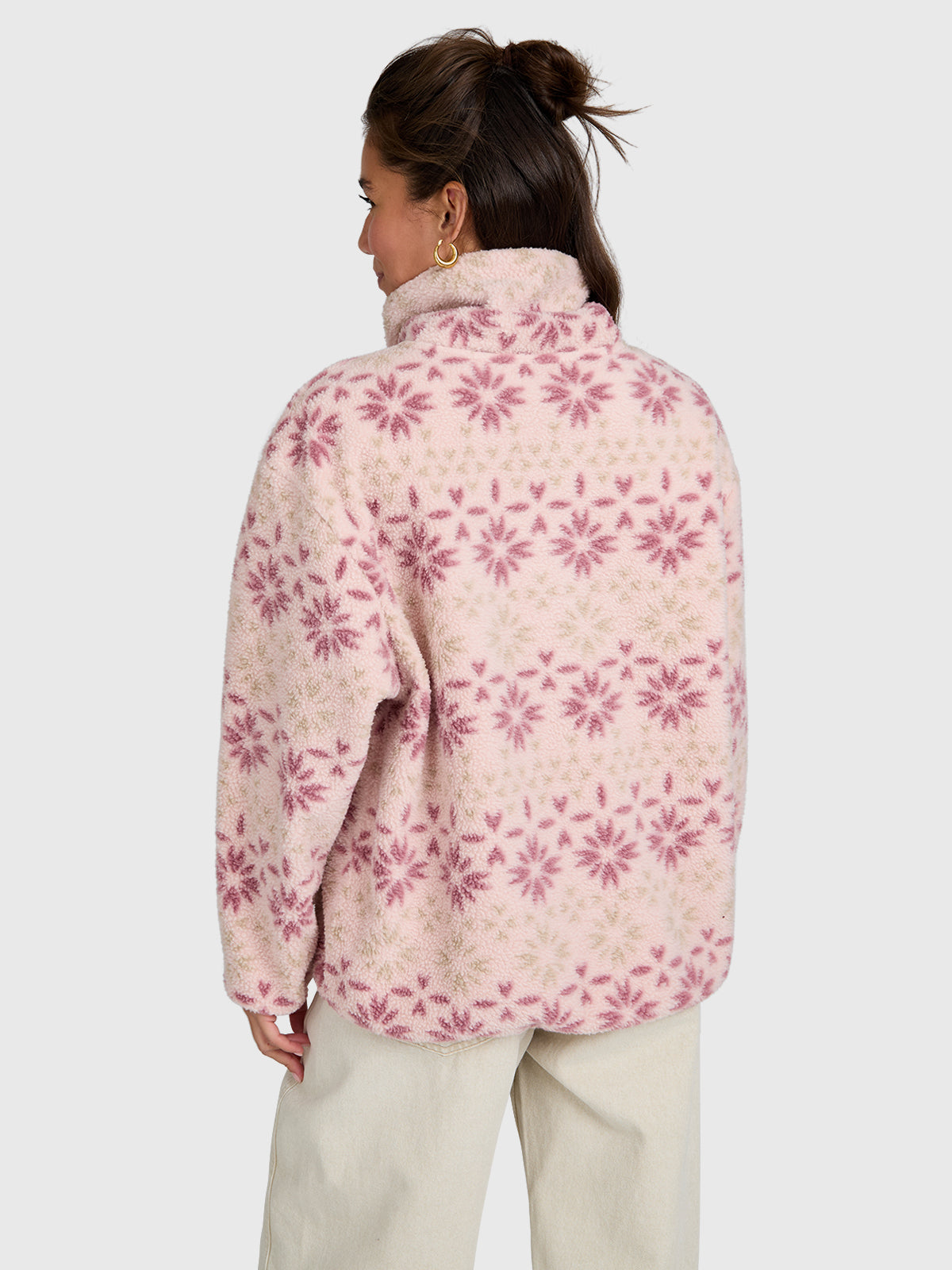 Rezan Women Urban Fleece | Sepia Rose
