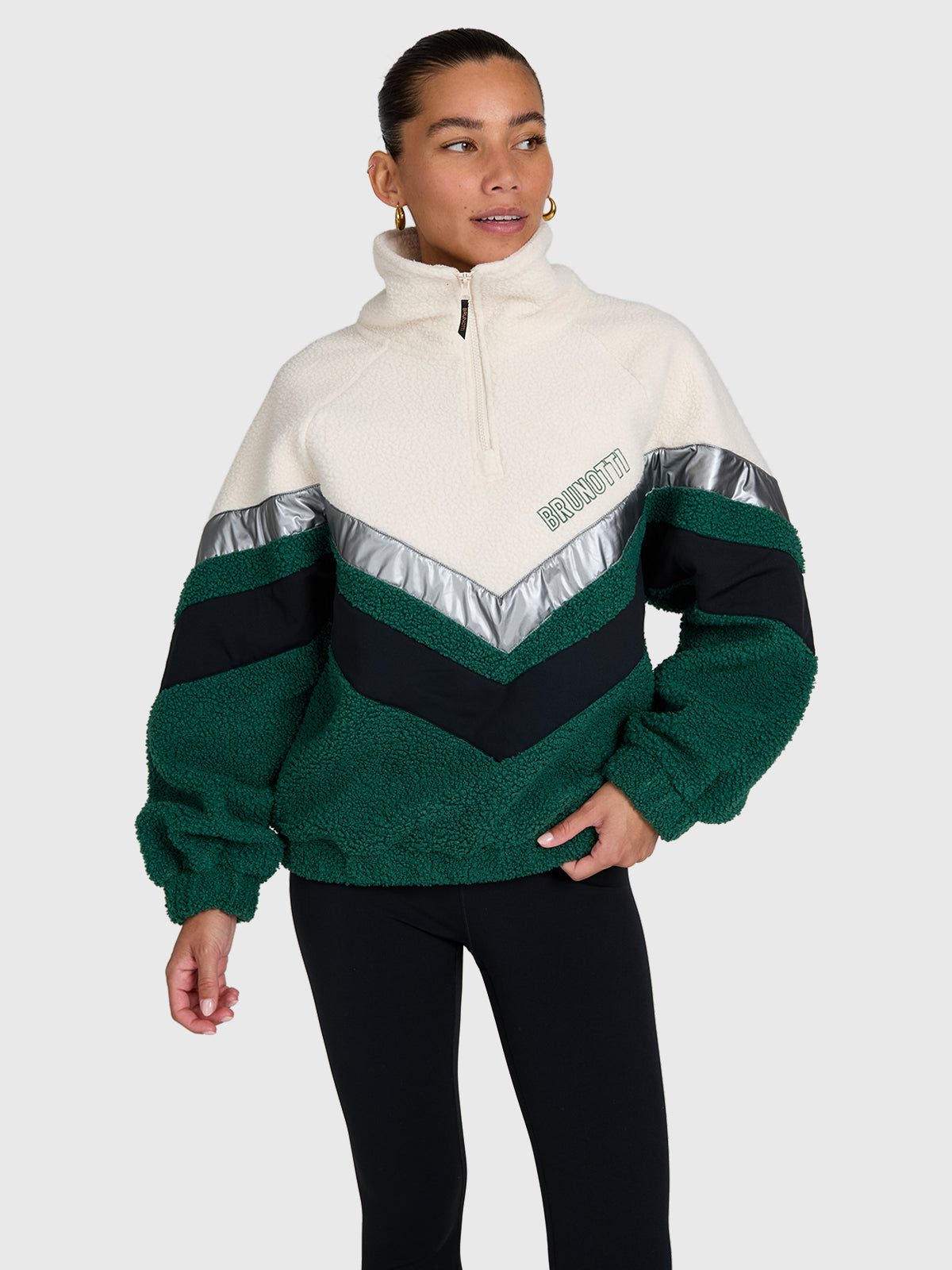 Sandrea Women Urban Fleece | Hunter Green