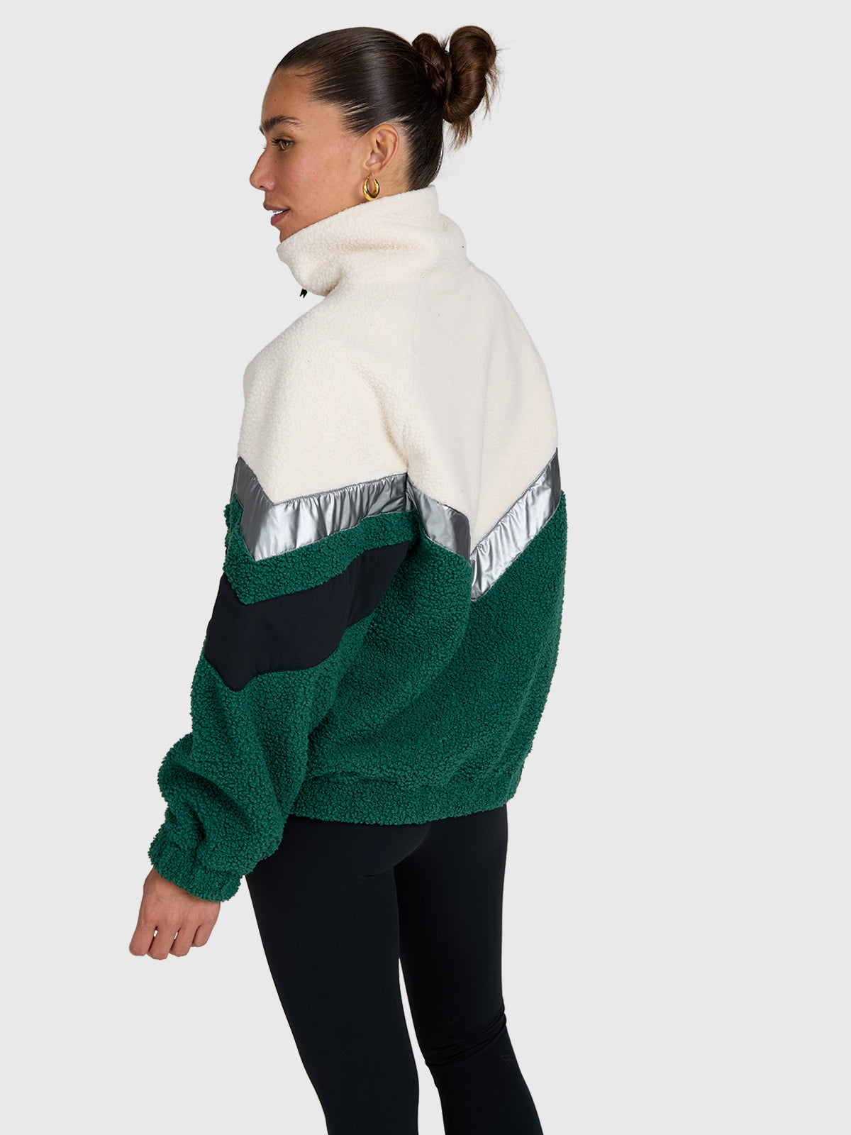 Sandrea Women Urban Fleece | Hunter Green