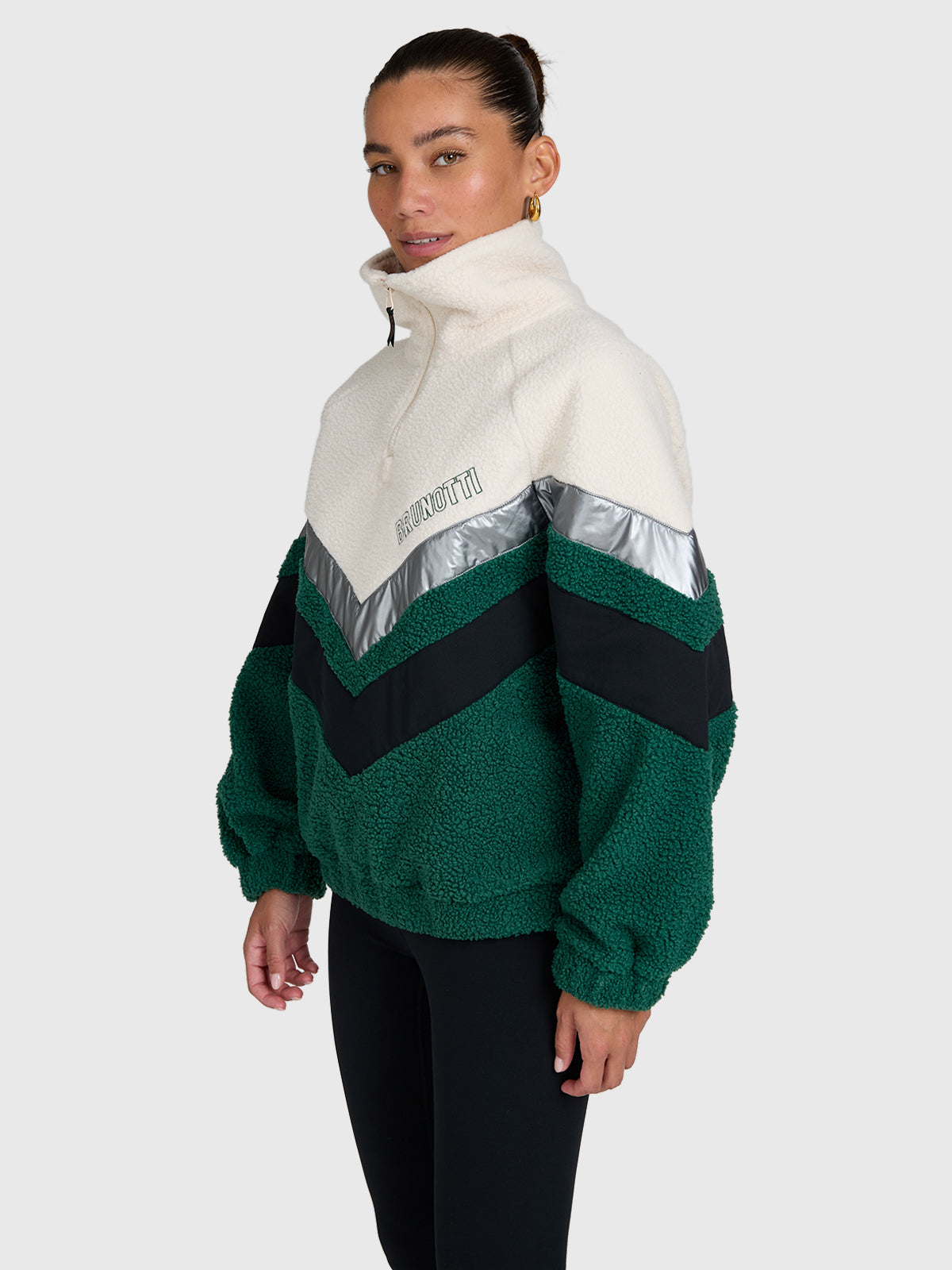 Sandrea Women Urban Fleece | Hunter Green