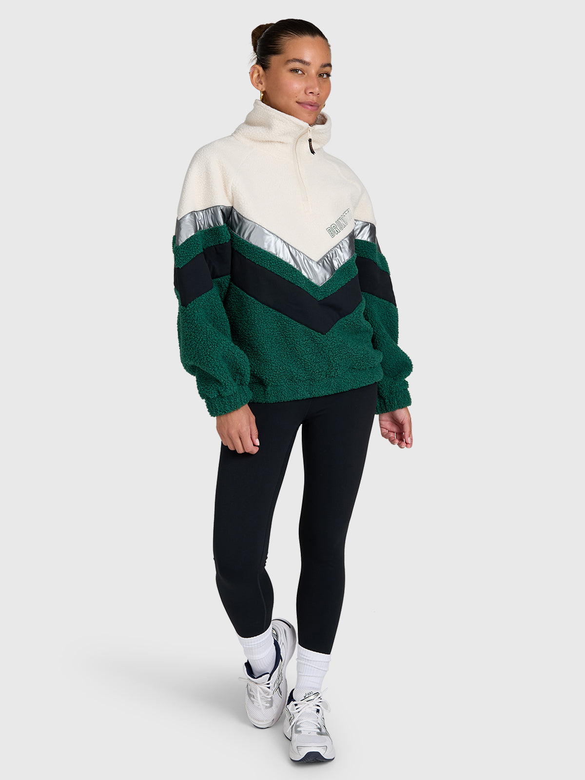 Sandrea Women Urban Fleece | Hunter Green