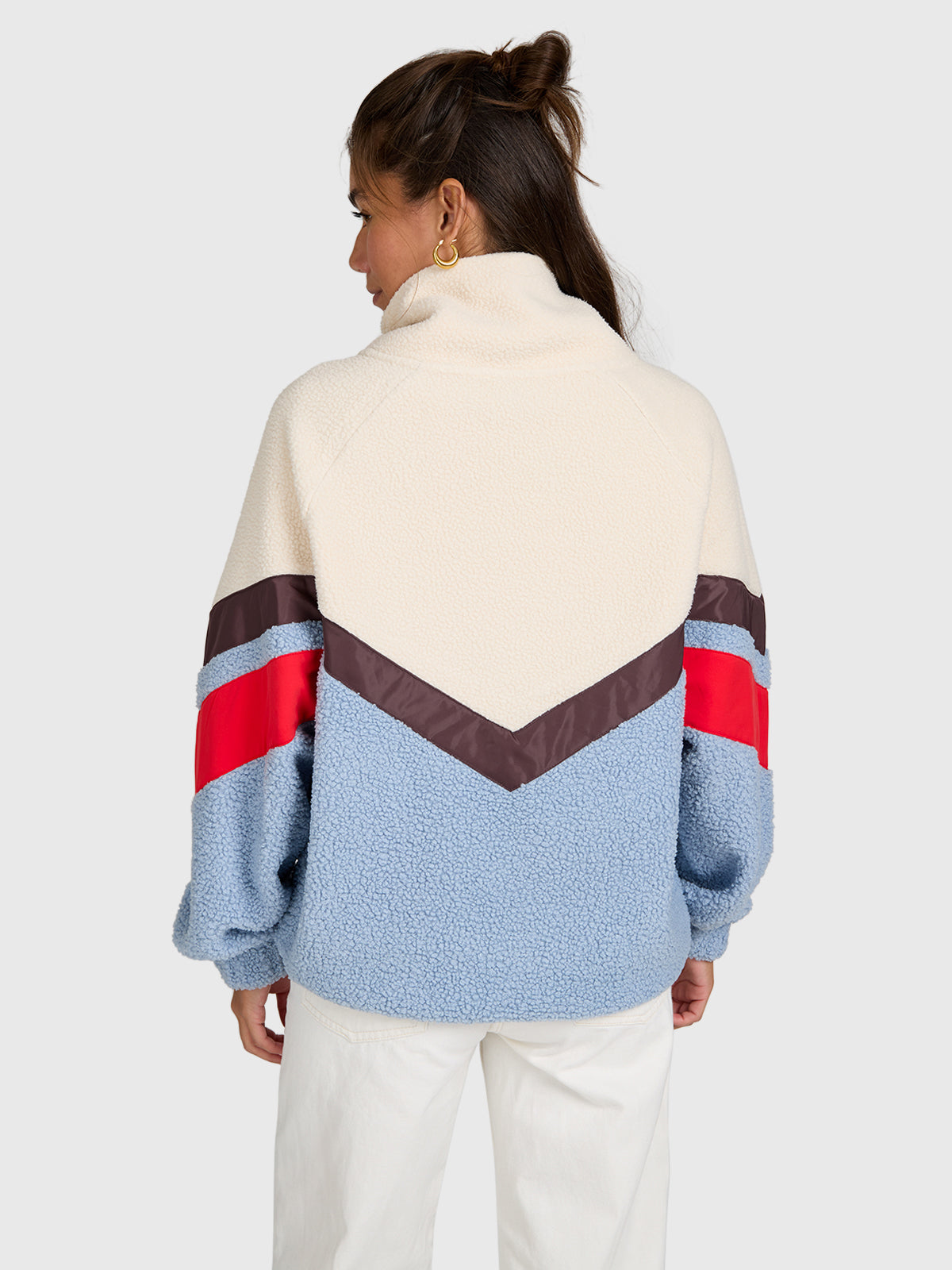Sandrea Women Urban Fleece | Pale Blue