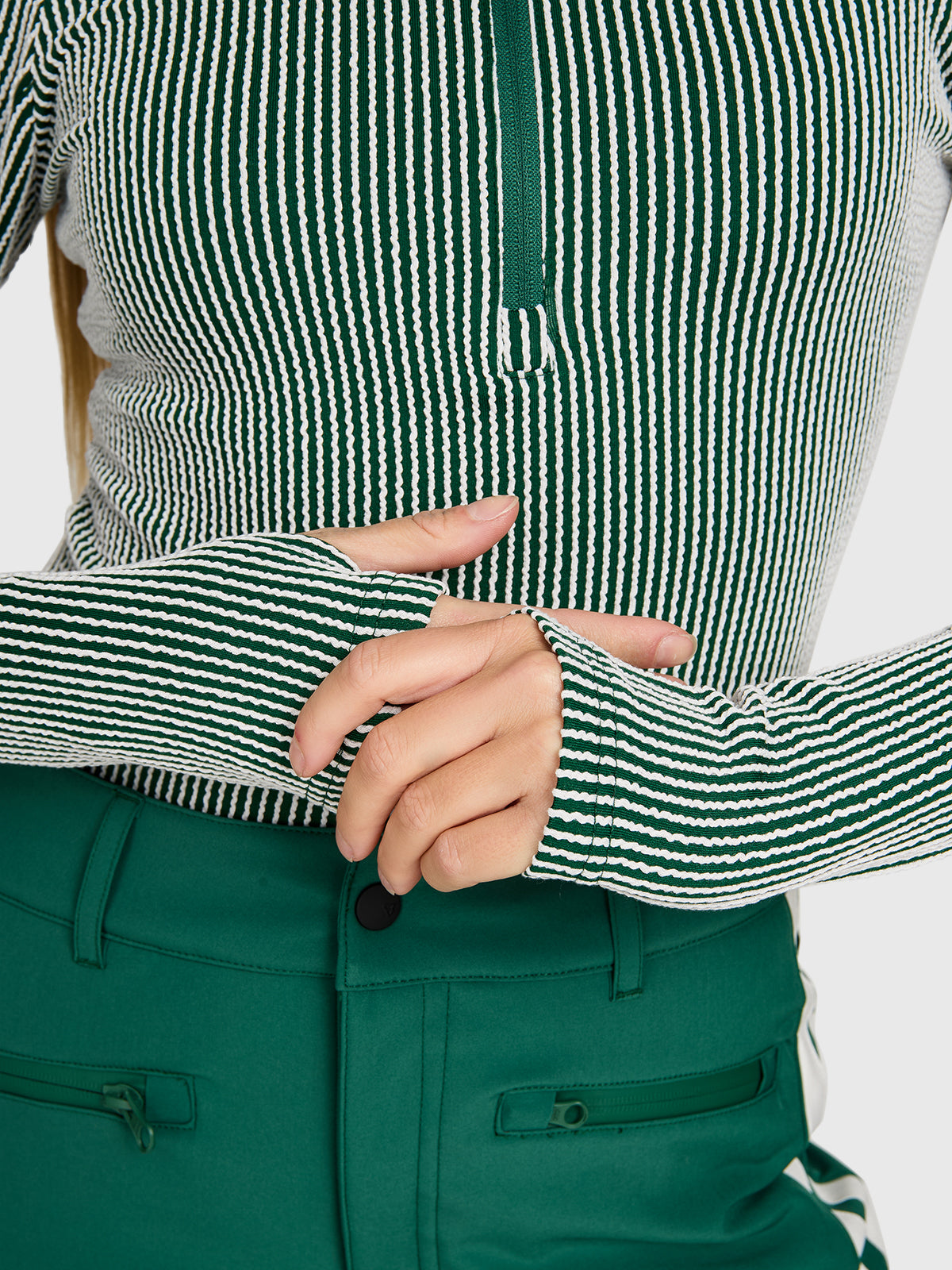 Kiana Women Snow Fleece | Hunter Green
