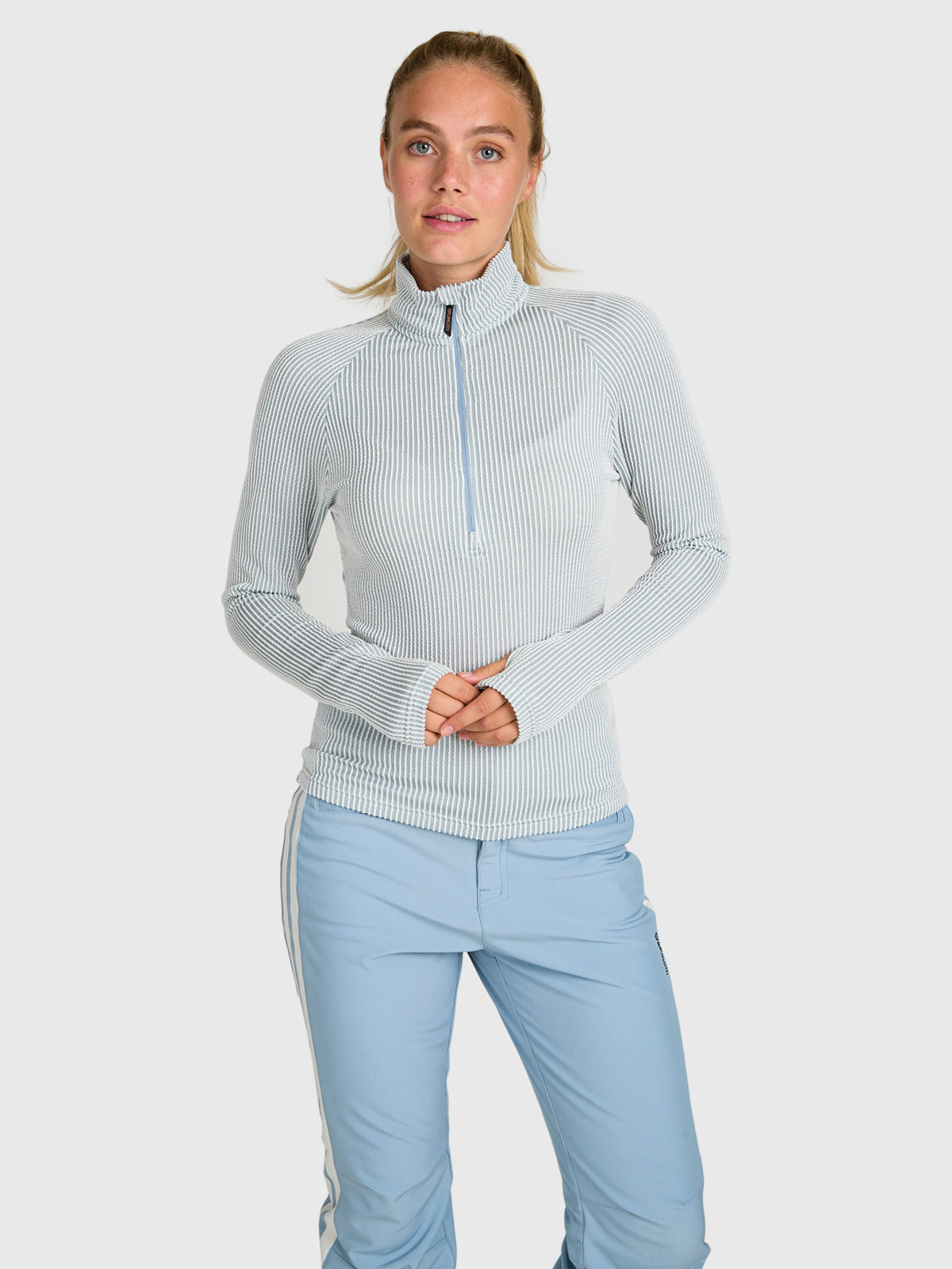 Kiana Women Snow Fleece | Pale Blue