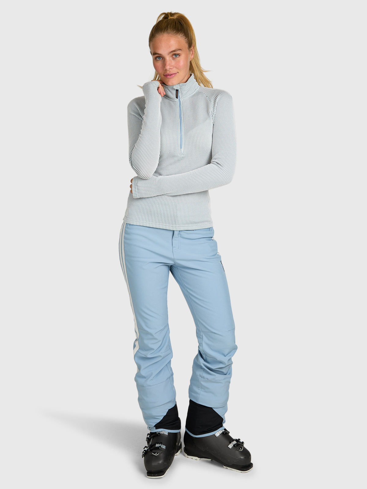 Kiana Women Snow Fleece | Pale Blue
