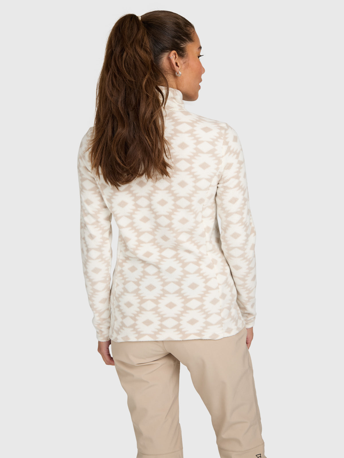 Misma-Print Women Snow Fleece | Snow