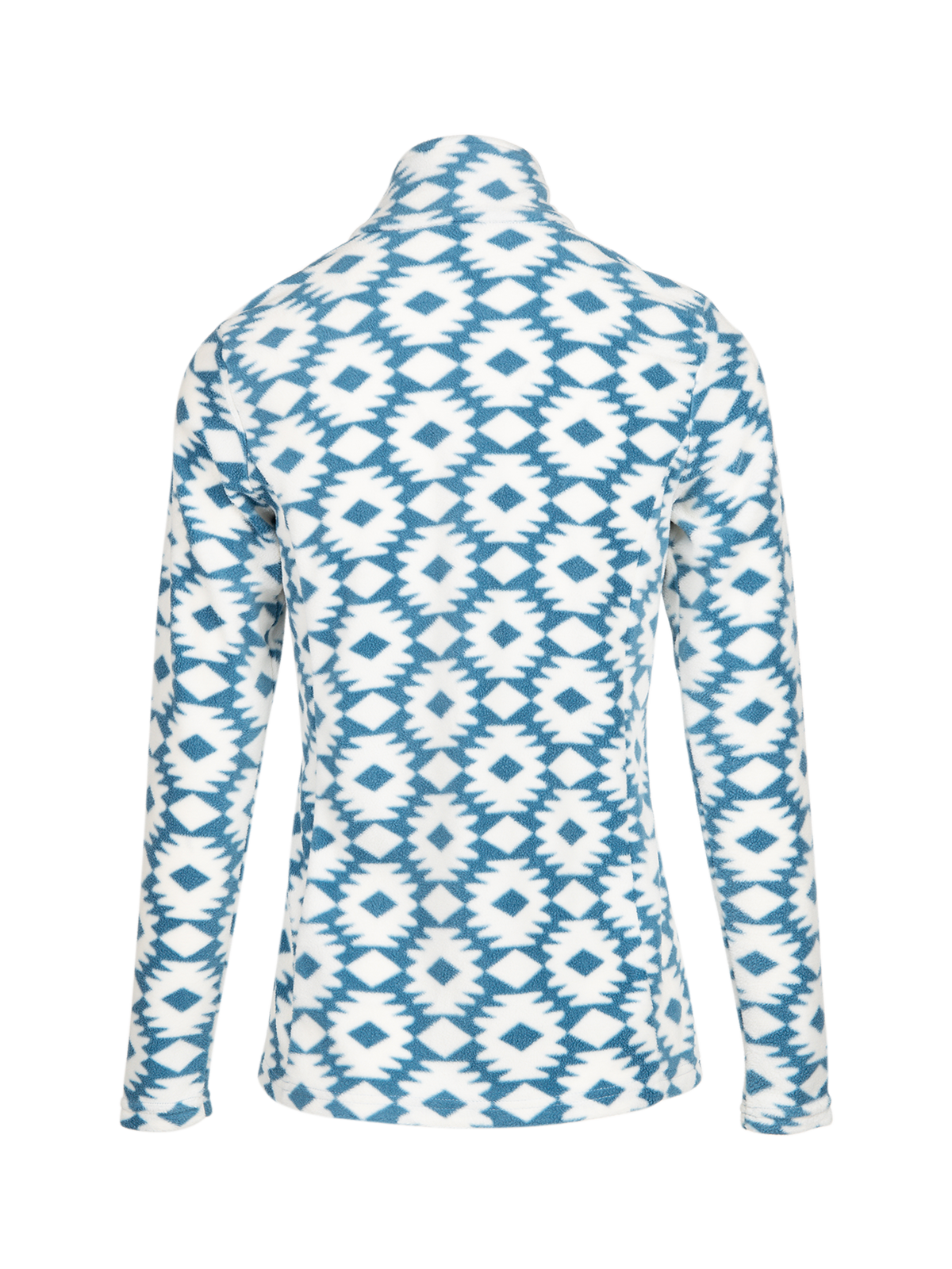 Misma-Print Women Snow Fleece | Pale Blue