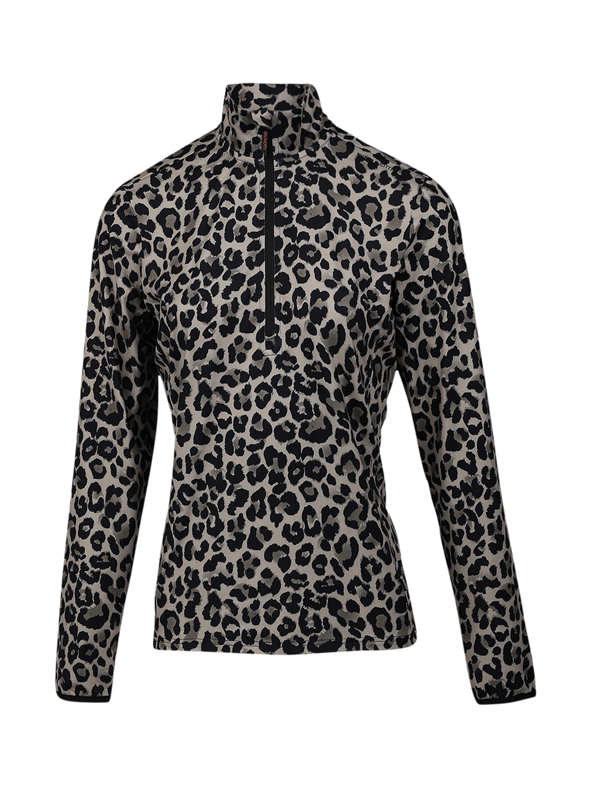 Rodia-Print Women Snow Fleece | Black